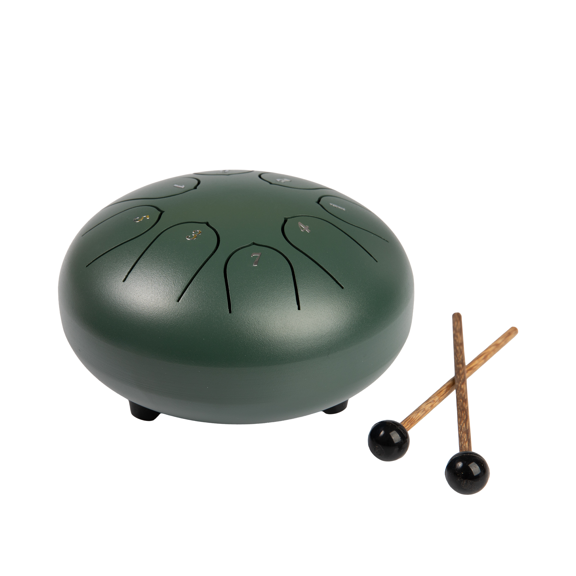 Zelený ocelový bubínek - 8 tónů Albi Albi