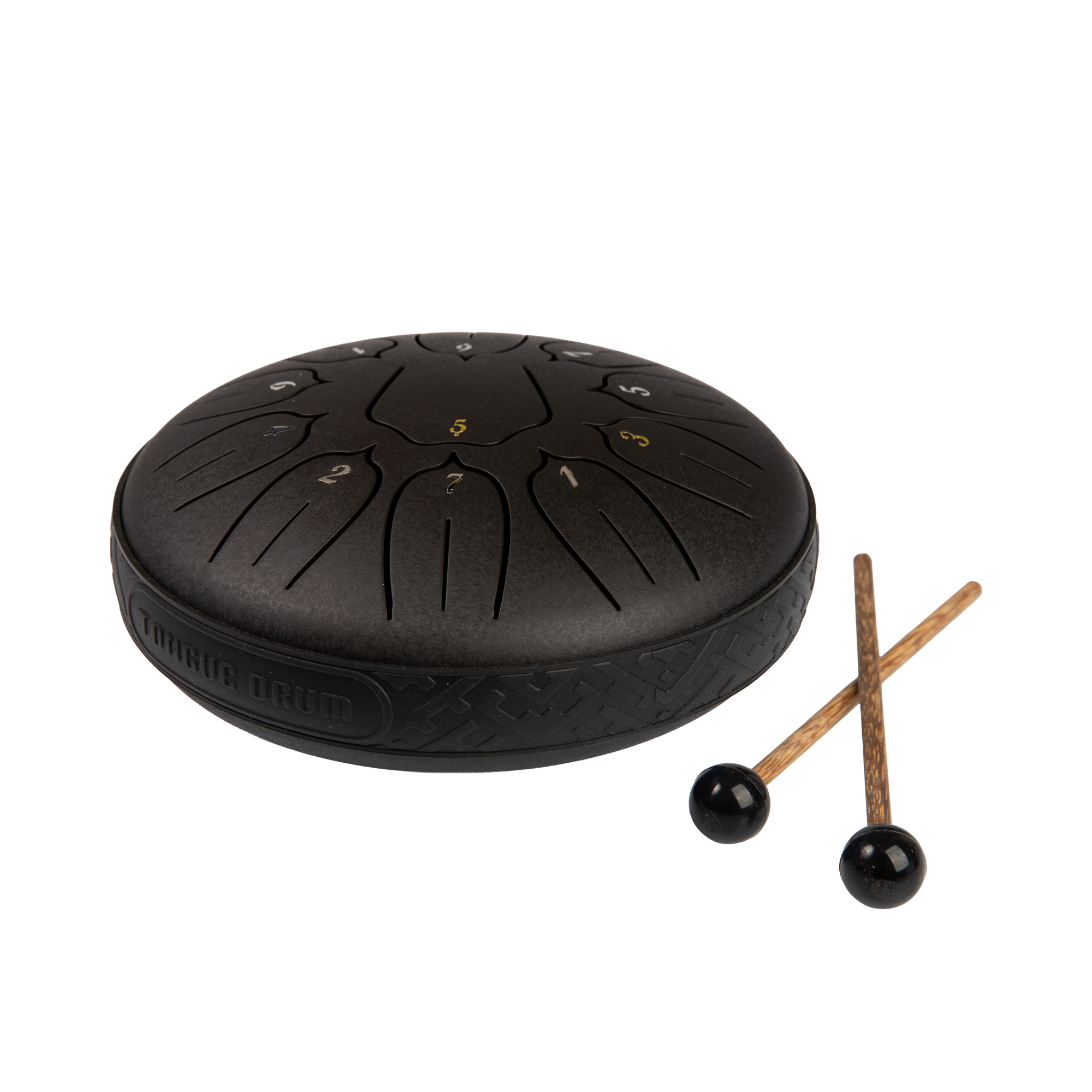 Černý ocelový bubínek - 11 tónů Albi Albi