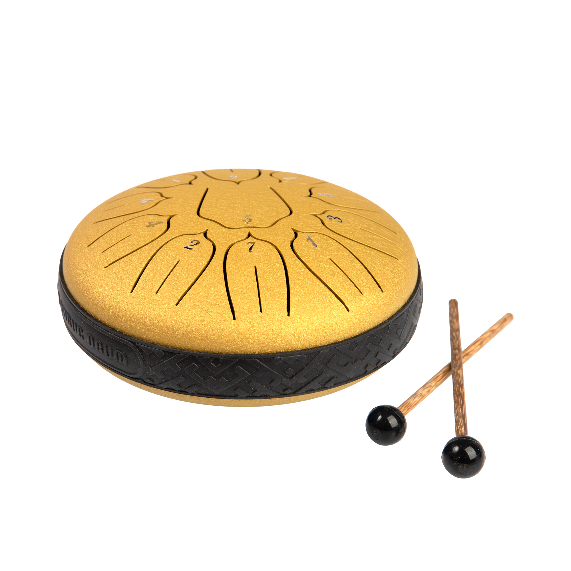 Žlutý ocelový bubínek - 11 tónů Albi Albi