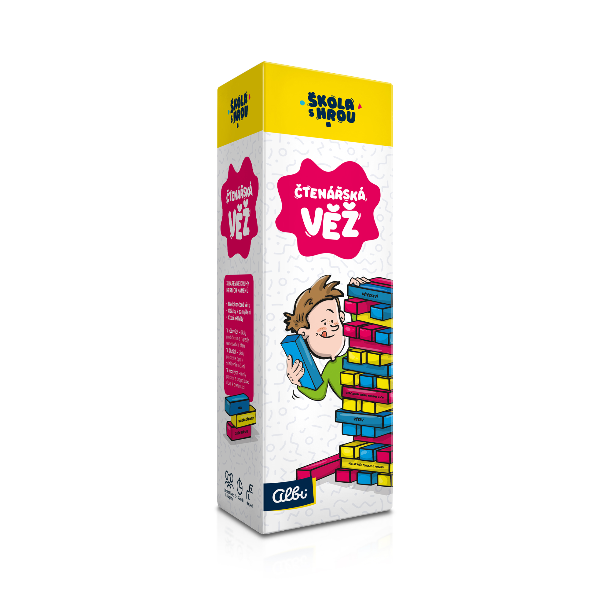 Škola s hrou: Čtenářská věž Albi Albi
