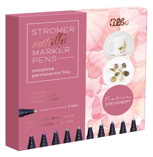 Permanentní metalické fixy Albi Albi