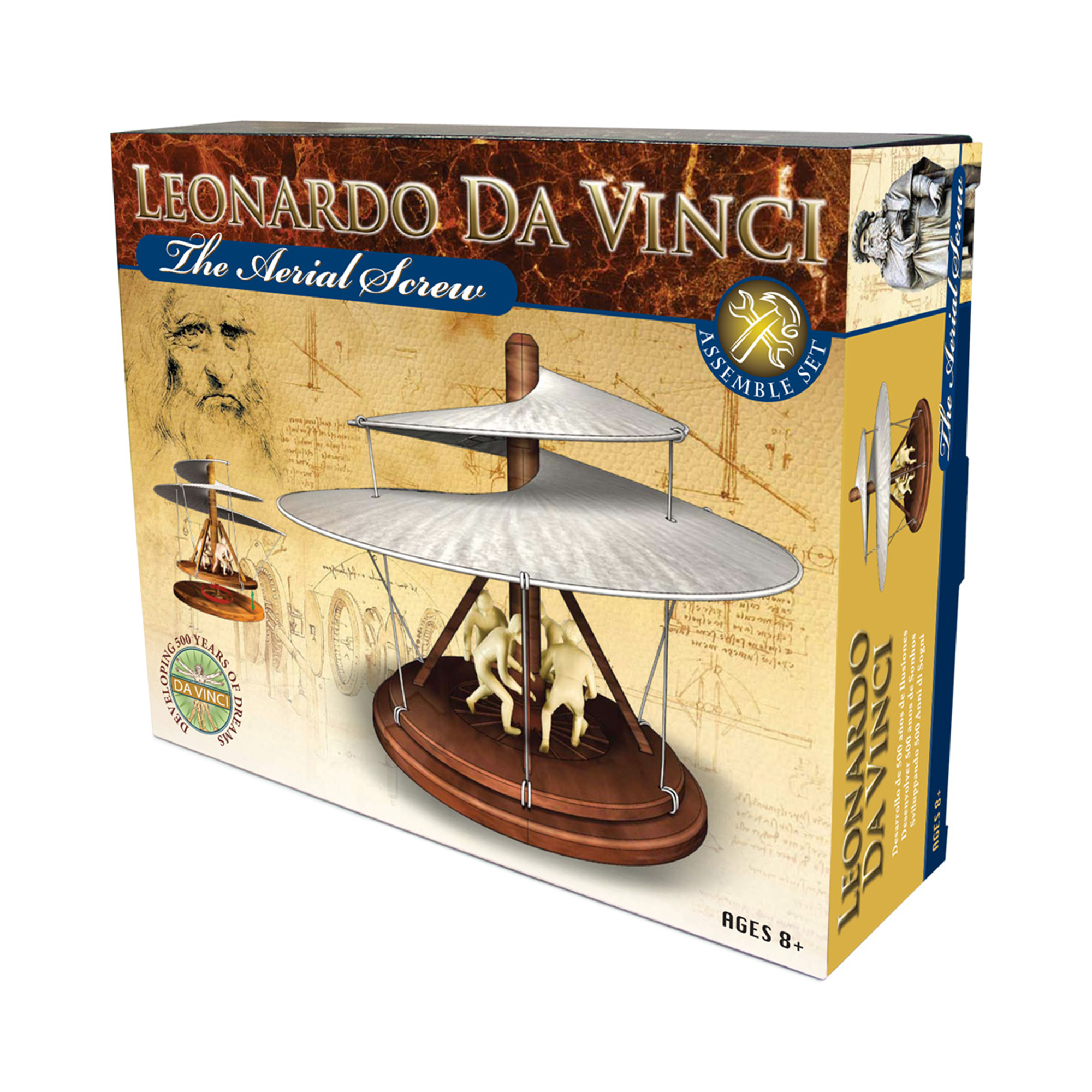 Stavebnice Leonardo Da Vinci - Létací šroub Albi Albi