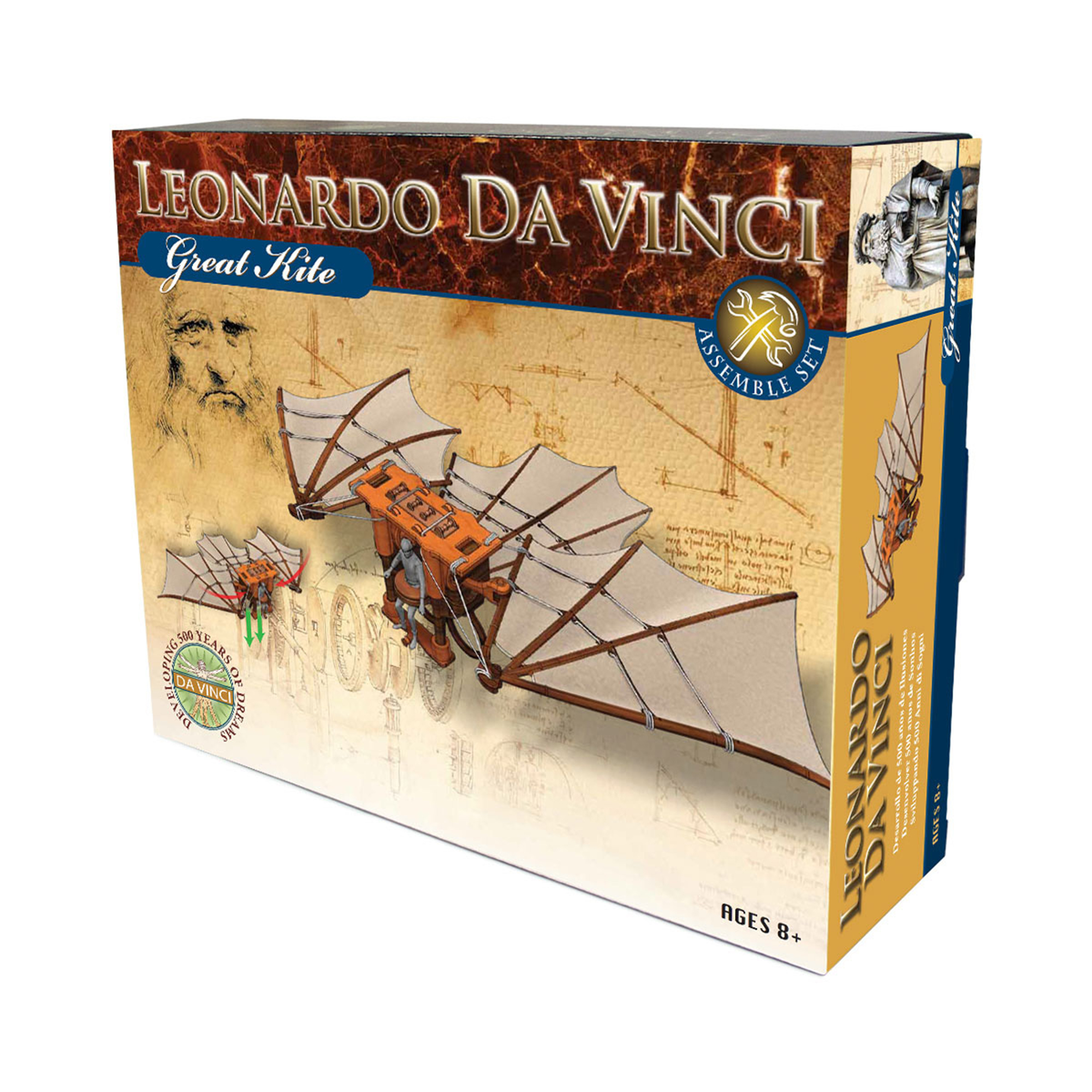 Stavebnice Leonardo Da Vinci - Létací stroj Albi Albi