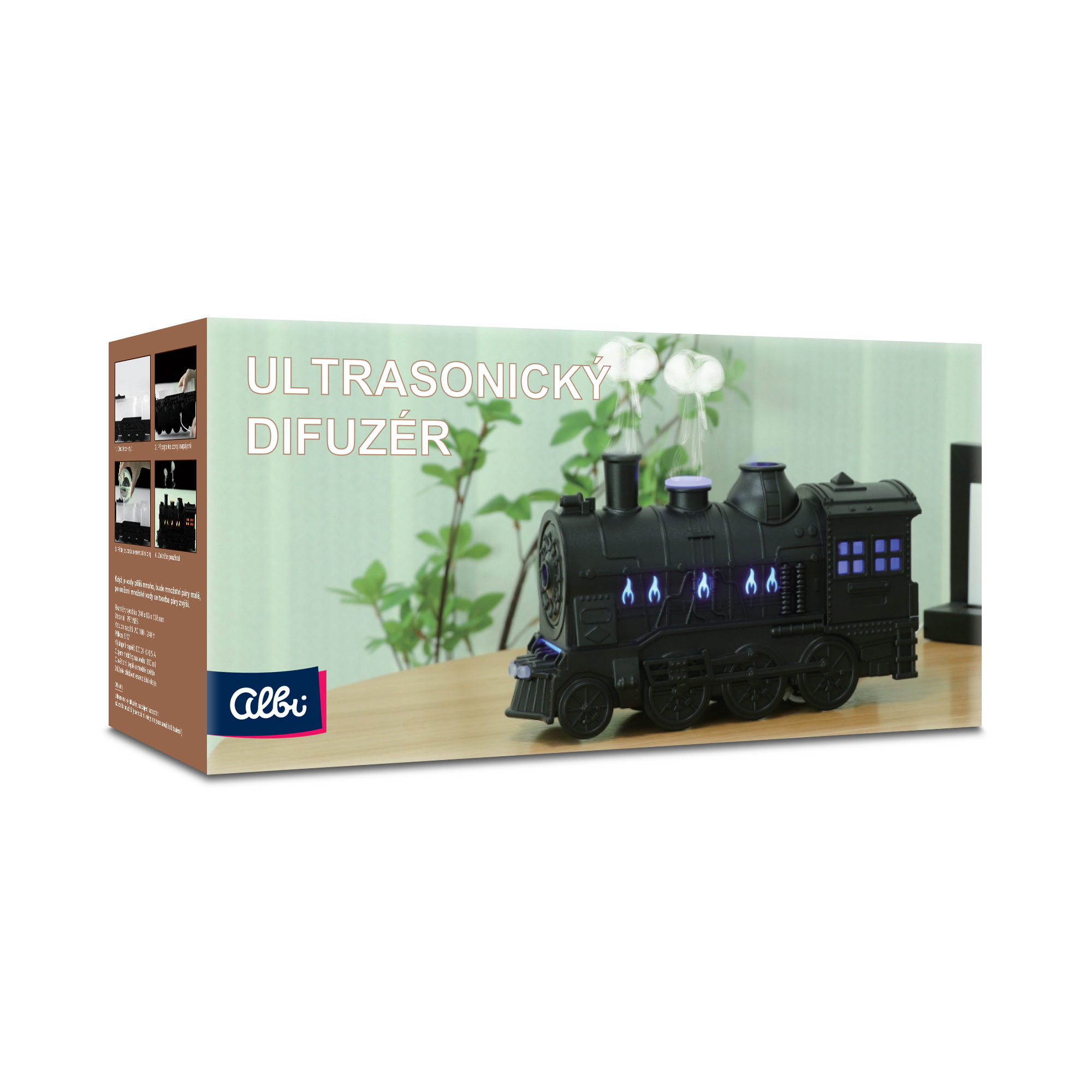 Ultrasonický difuzér - Lokomotiva Albi Albi
