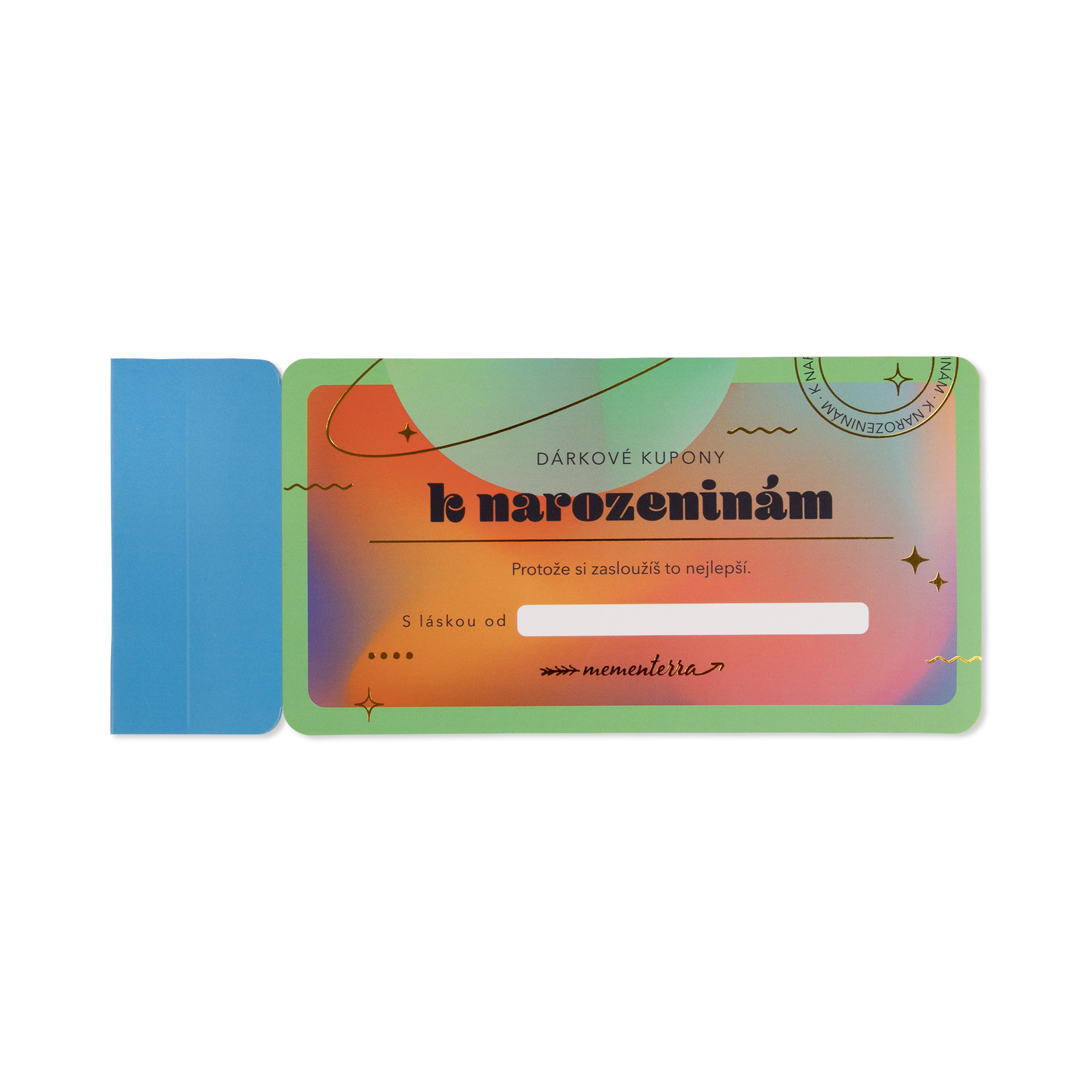 Dárkové kupony k narozeninám Albi Albi