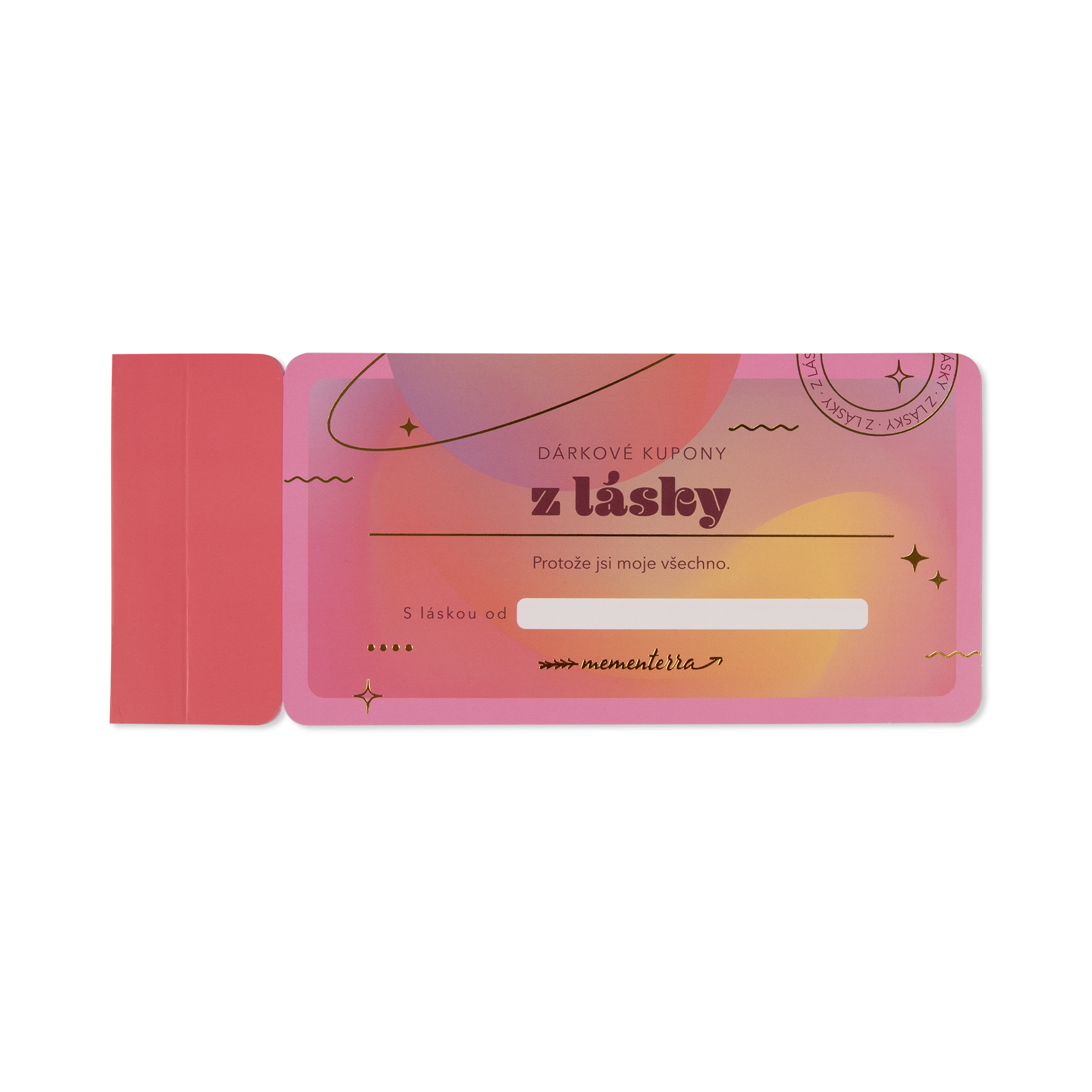 Dárkové kupony z lásky Albi Albi