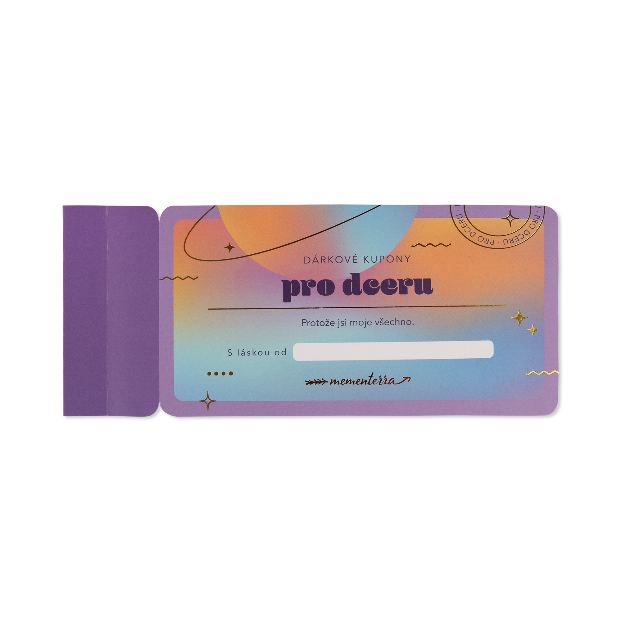 Dárkové kupony pro dceru Albi Albi