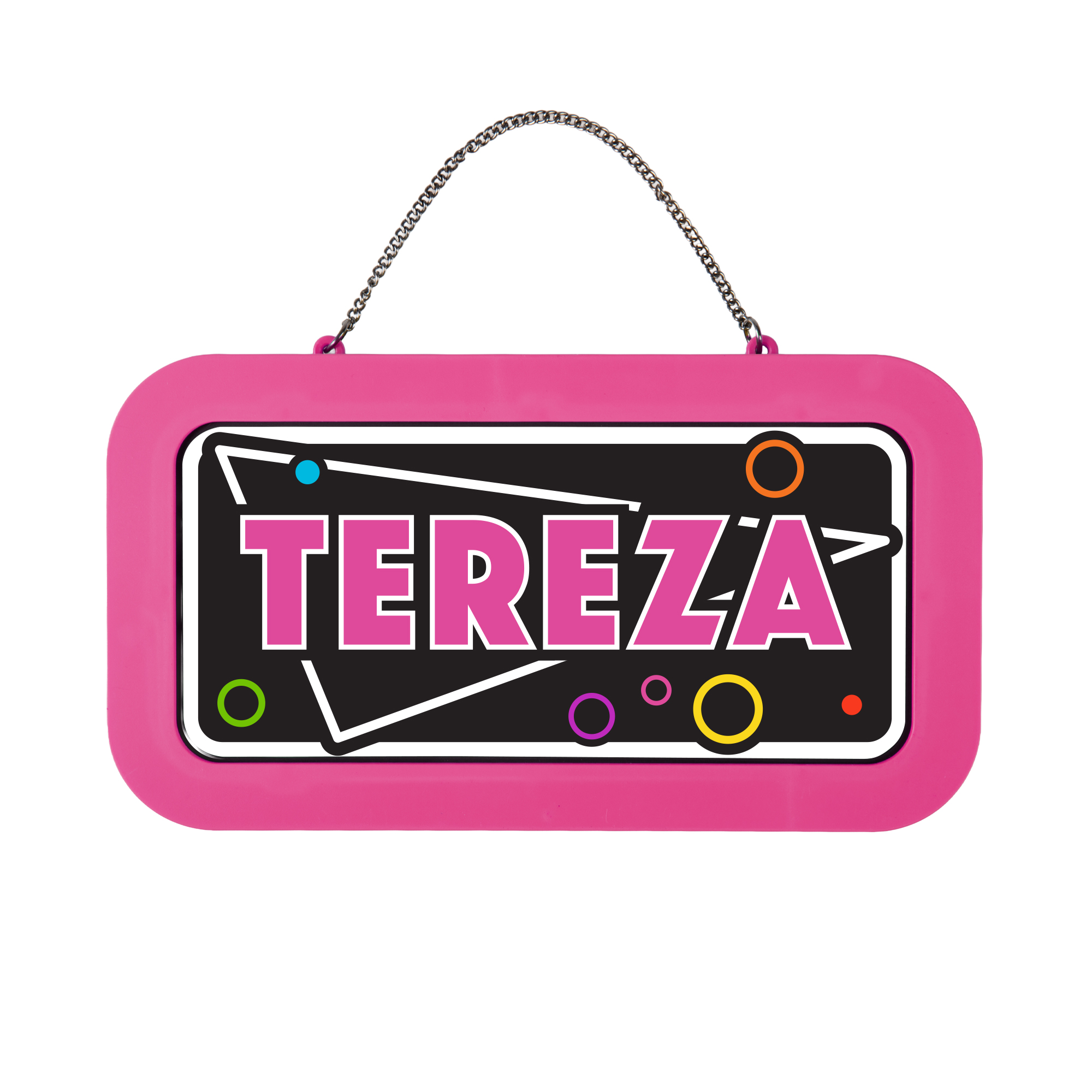 Neonová cedulka se jménem - Tereza Albi Albi