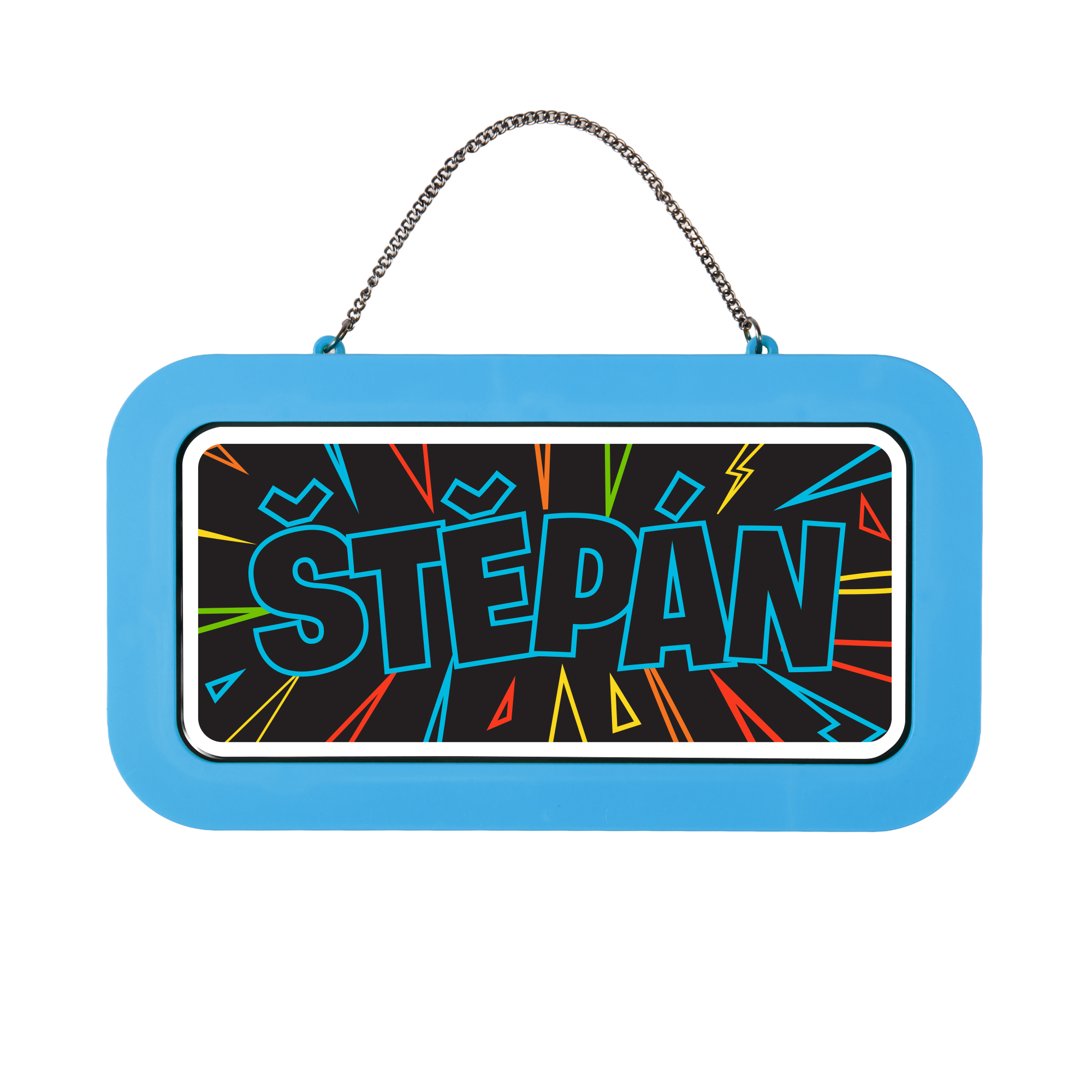 Neonová cedulka se jménem - Štěpán Albi Albi