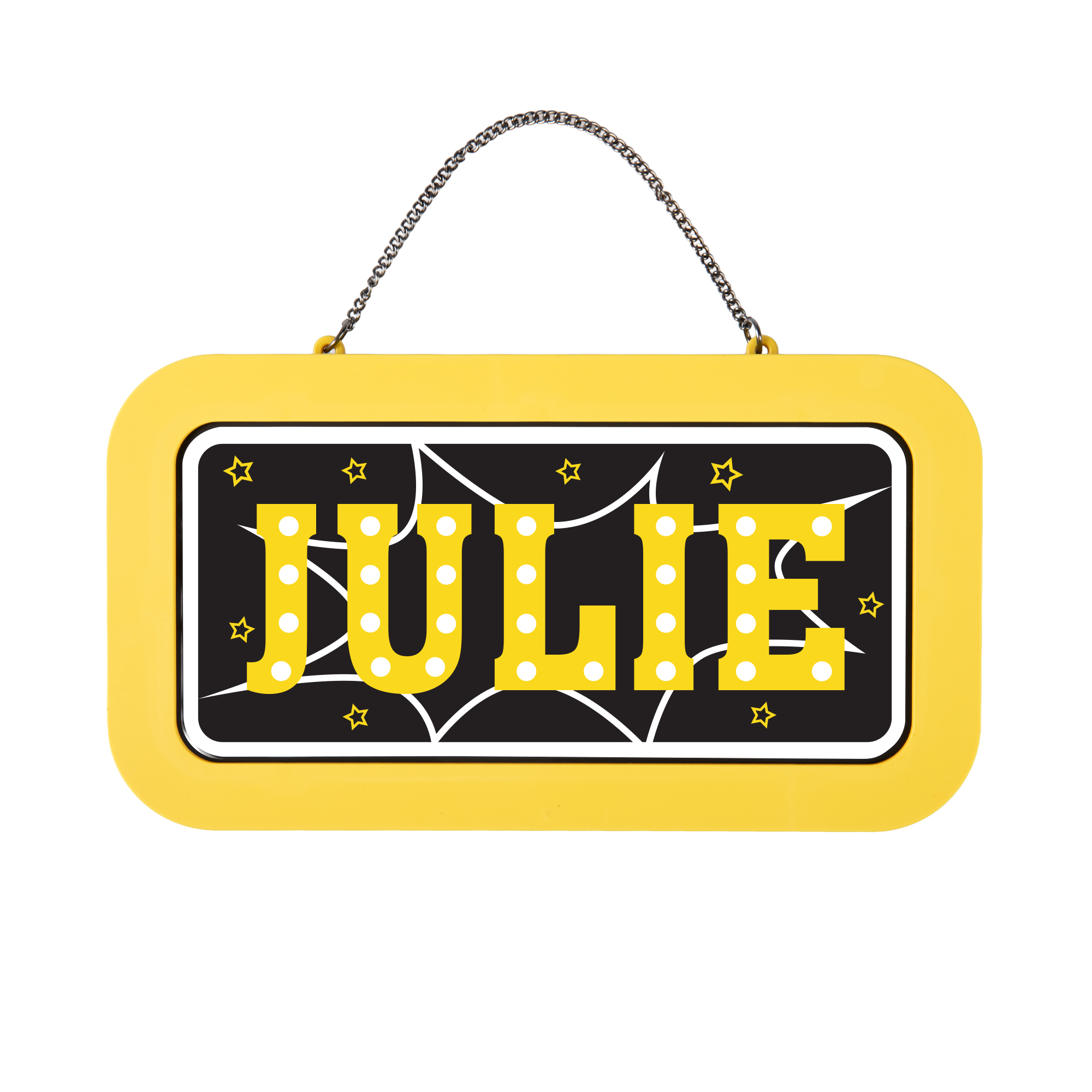 Neonová cedulka se jménem - Julie Albi Albi