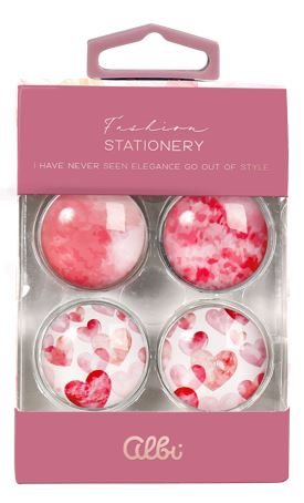 Krystalové magnetky - Srdce Albi Albi