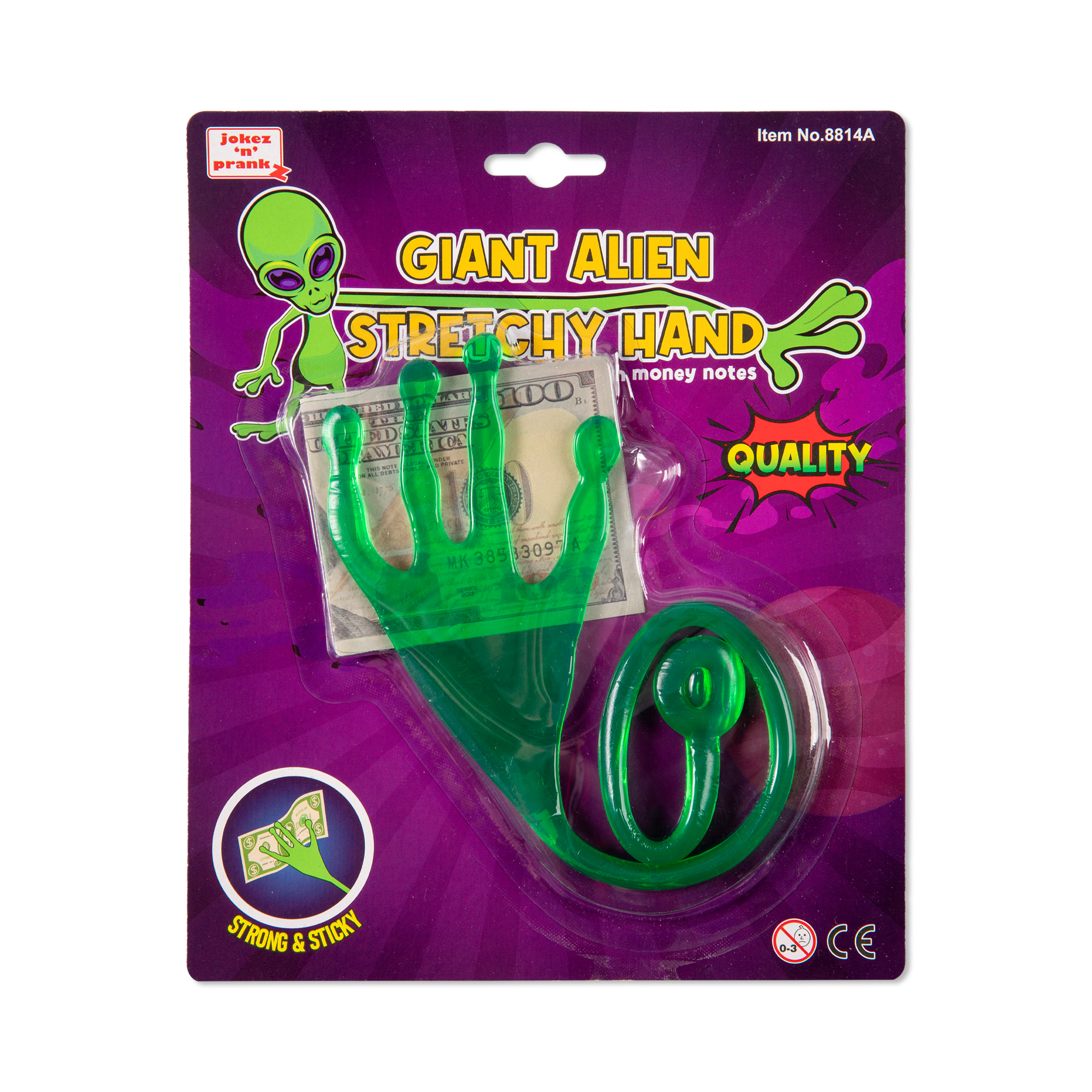 Natahovací ruka mimozemšťana Albi Albi