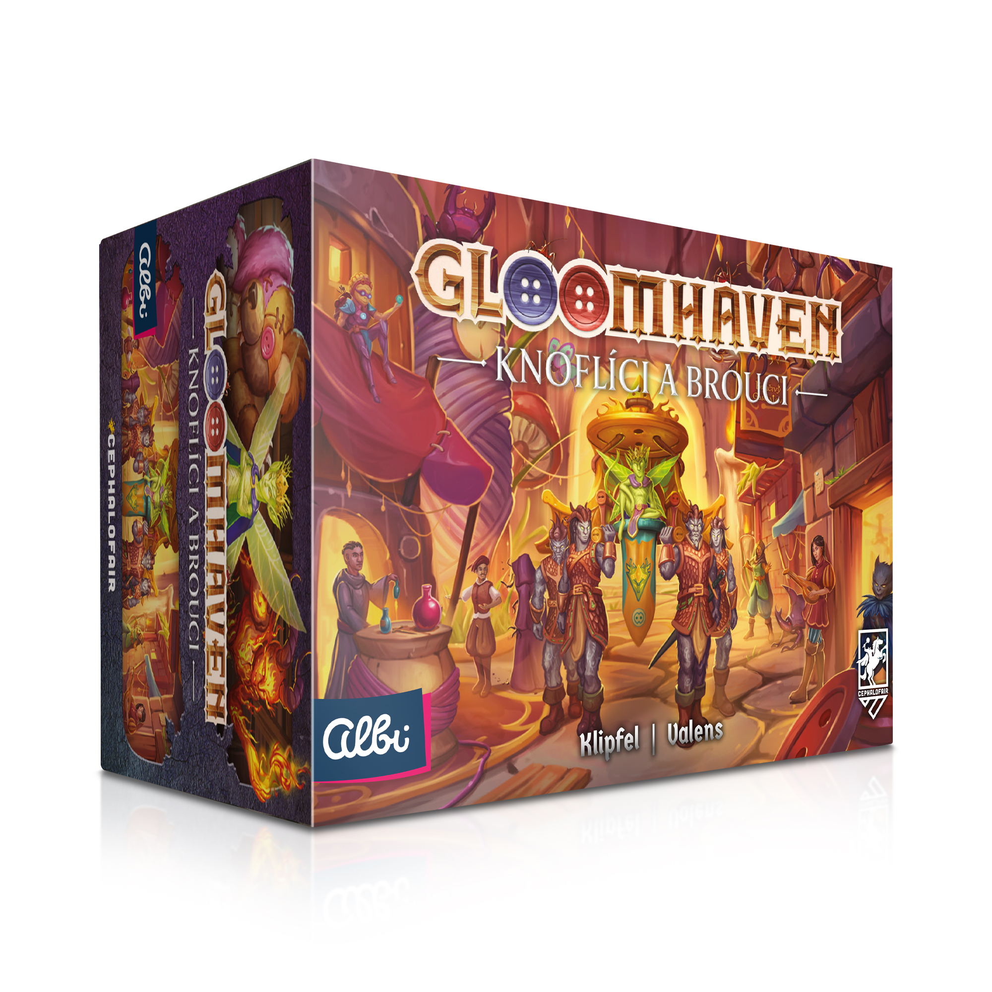 Gloomhaven: Knoflíci a brouci Albi Albi