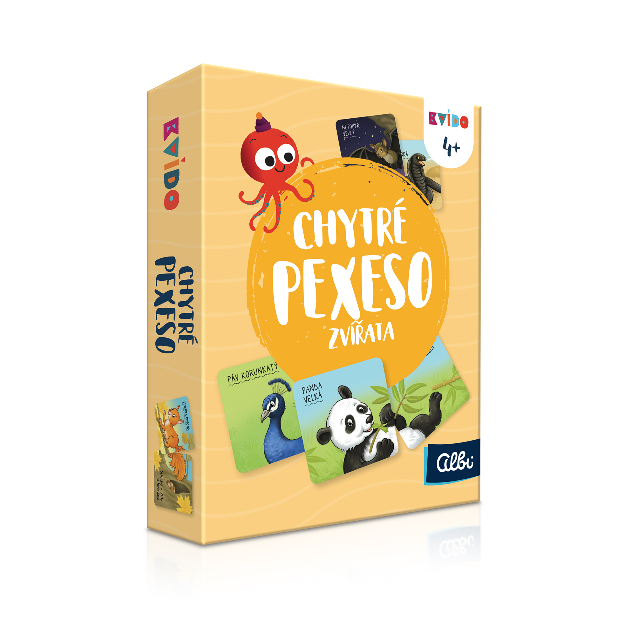 Chytré pexeso - Zvířata 2. vydání Albi Albi