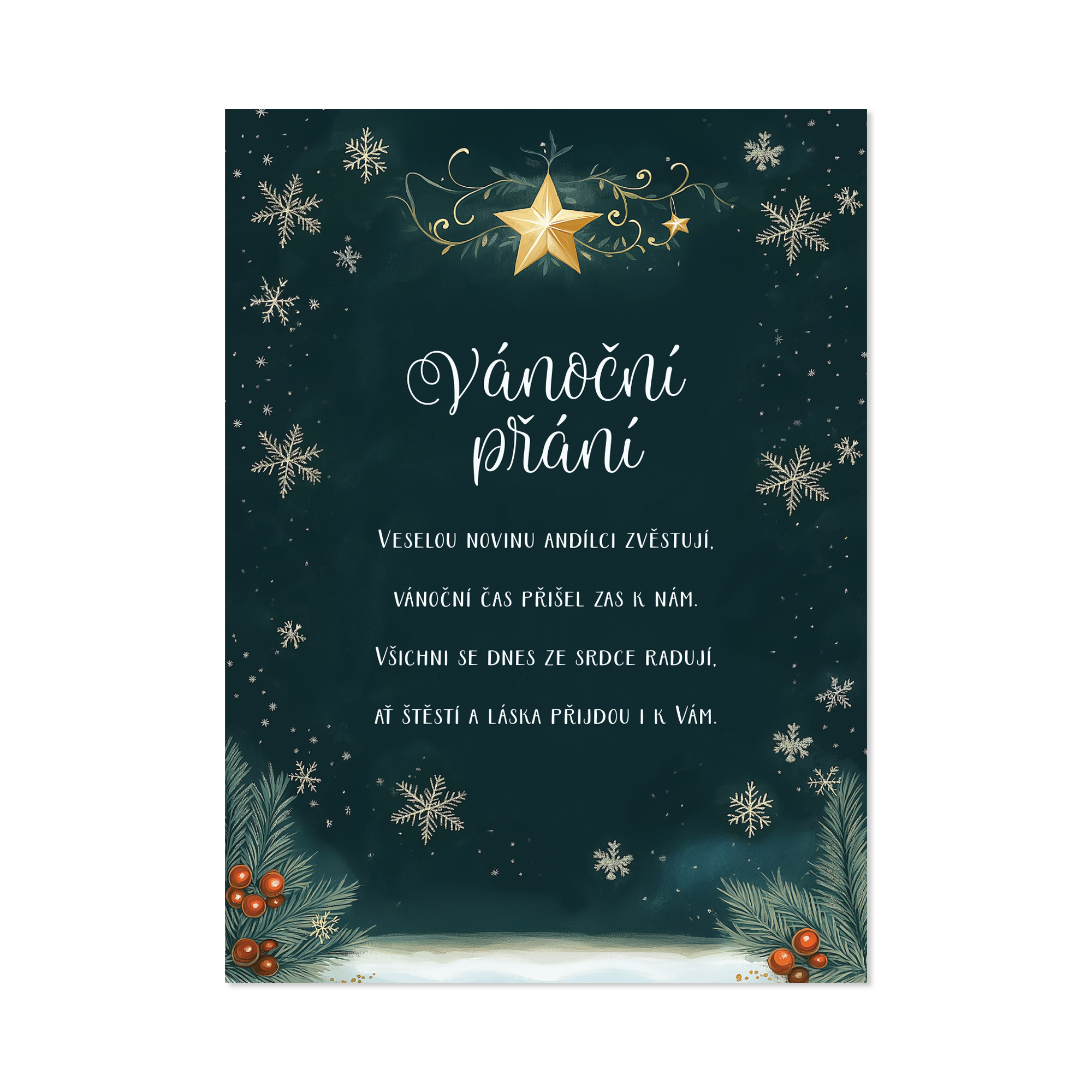 Pop-up hrací a svítící vánoční přání - Dva andílci Albi Albi