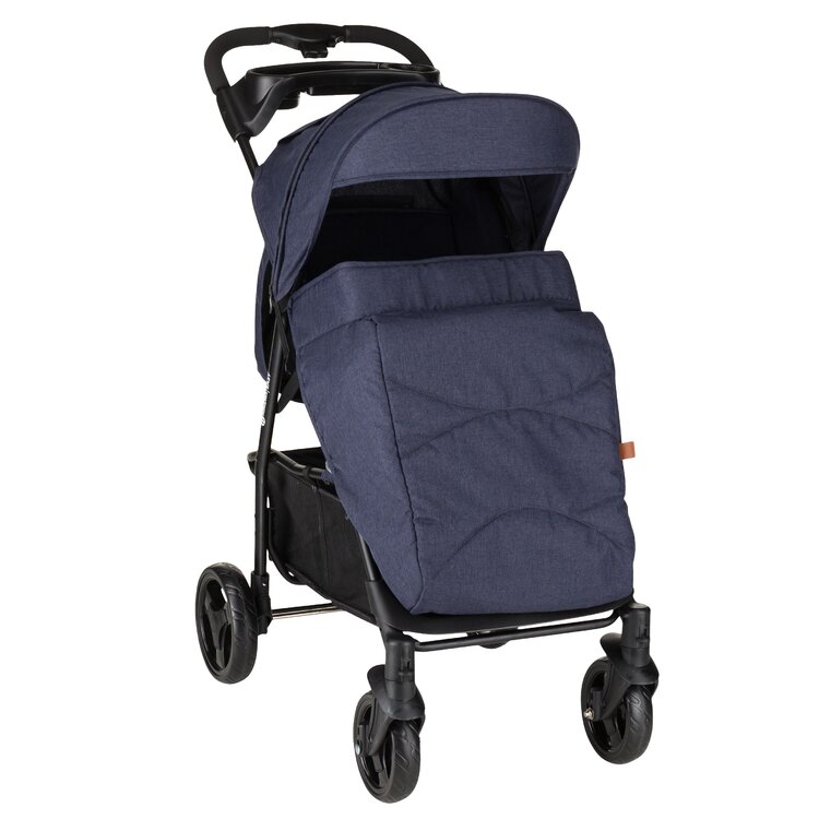 PETITE&MARS Nánožník ke kočárku Easy/Musca - Midnight Blue Petite&Mars