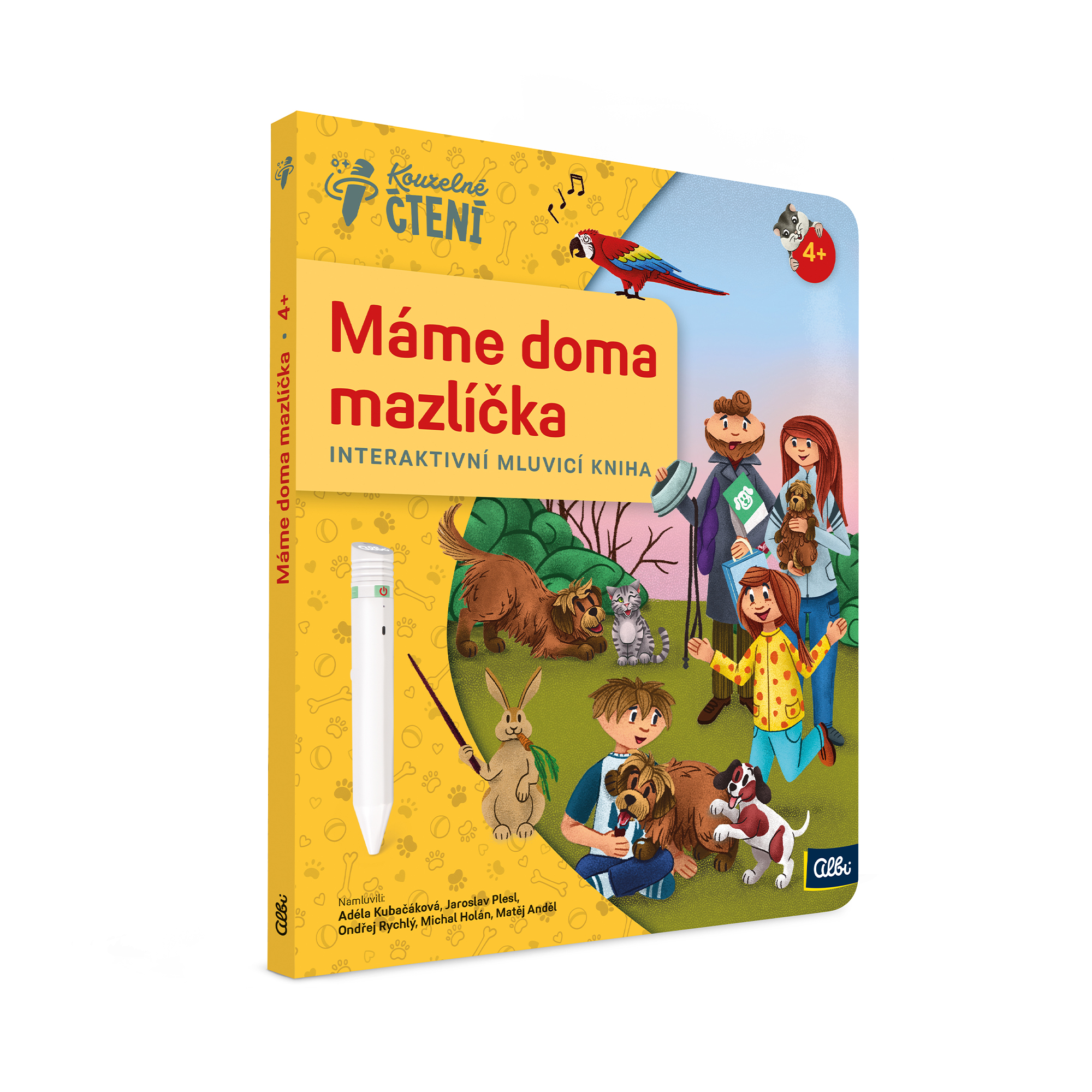 Kniha Máme doma mazlíčka Albi Albi