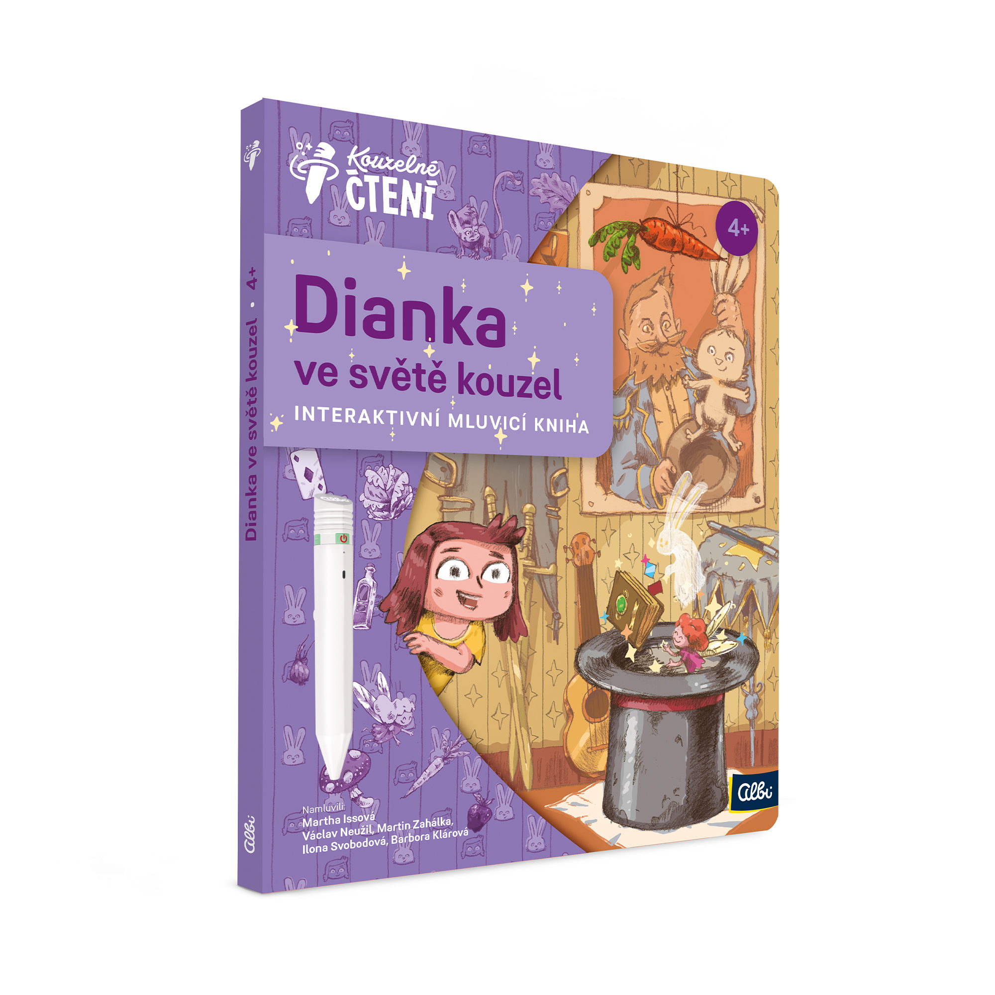 Kniha Dianka ve světě kouzel Albi Albi