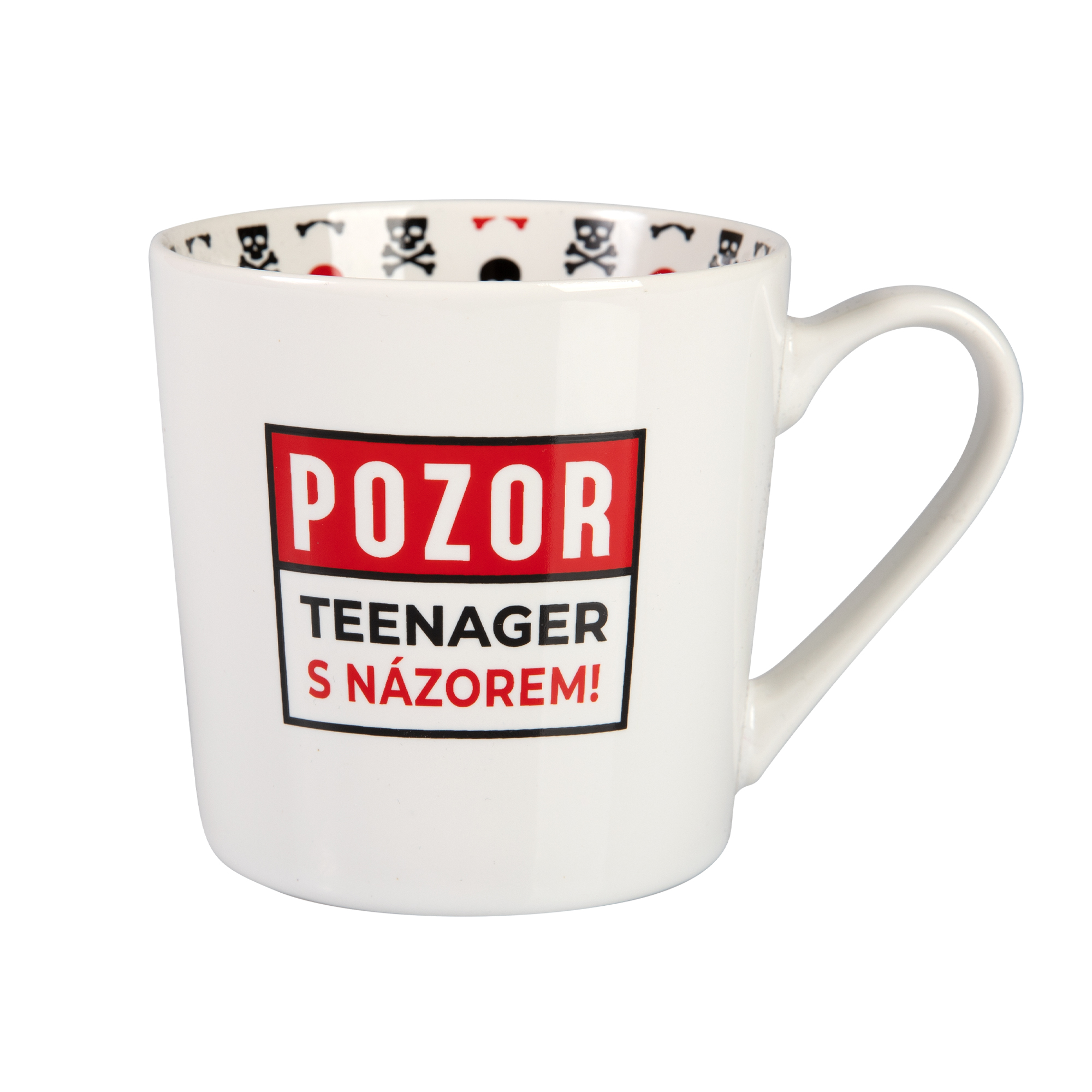 Hrnek s potiskem - Pozor teenager Albi Albi