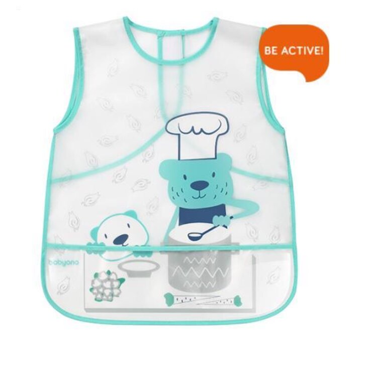 BABYONO Bryndák omyvatelný mint 24m+