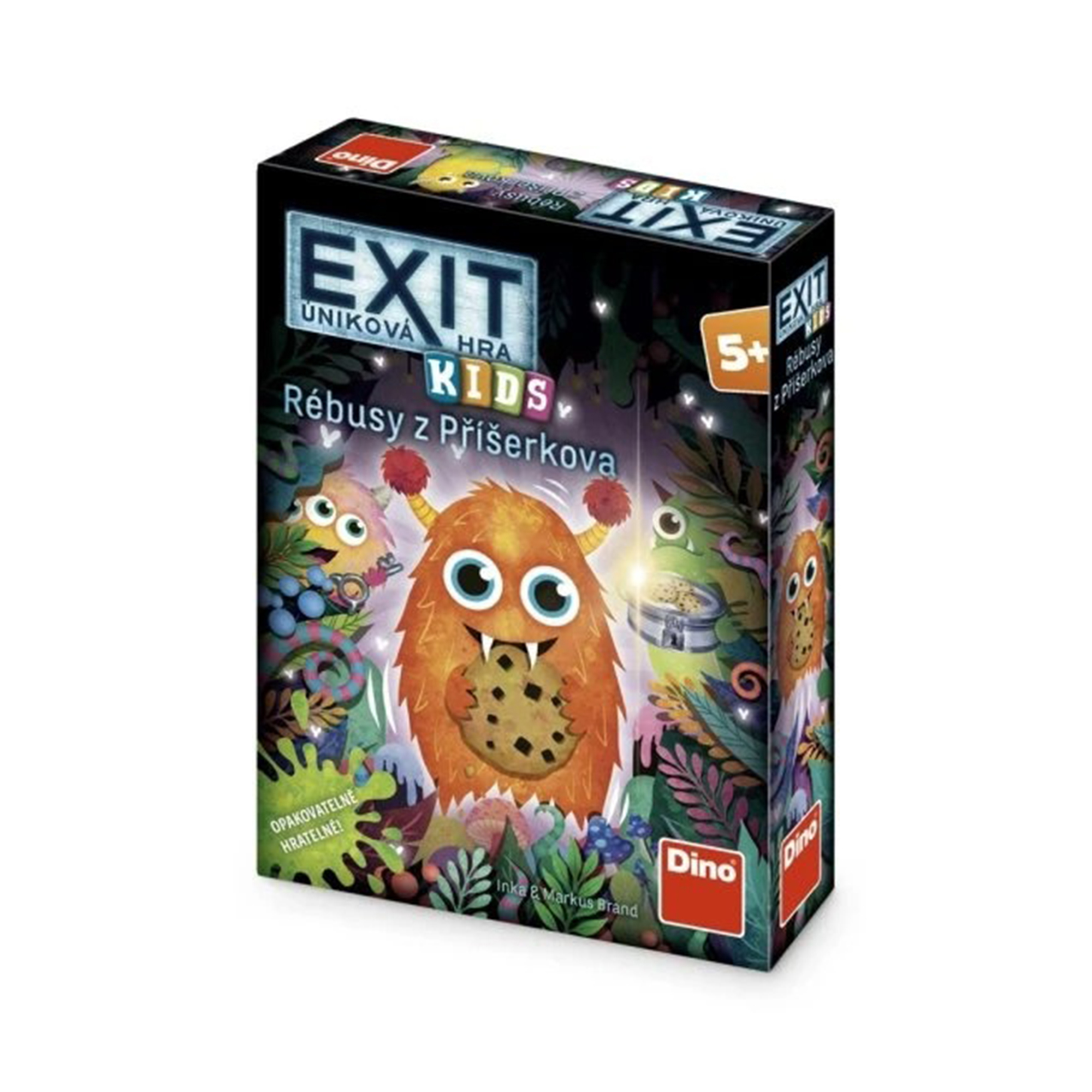 Exit úniková hra pro děti: Rébusy z Příšerkova Dino Dino