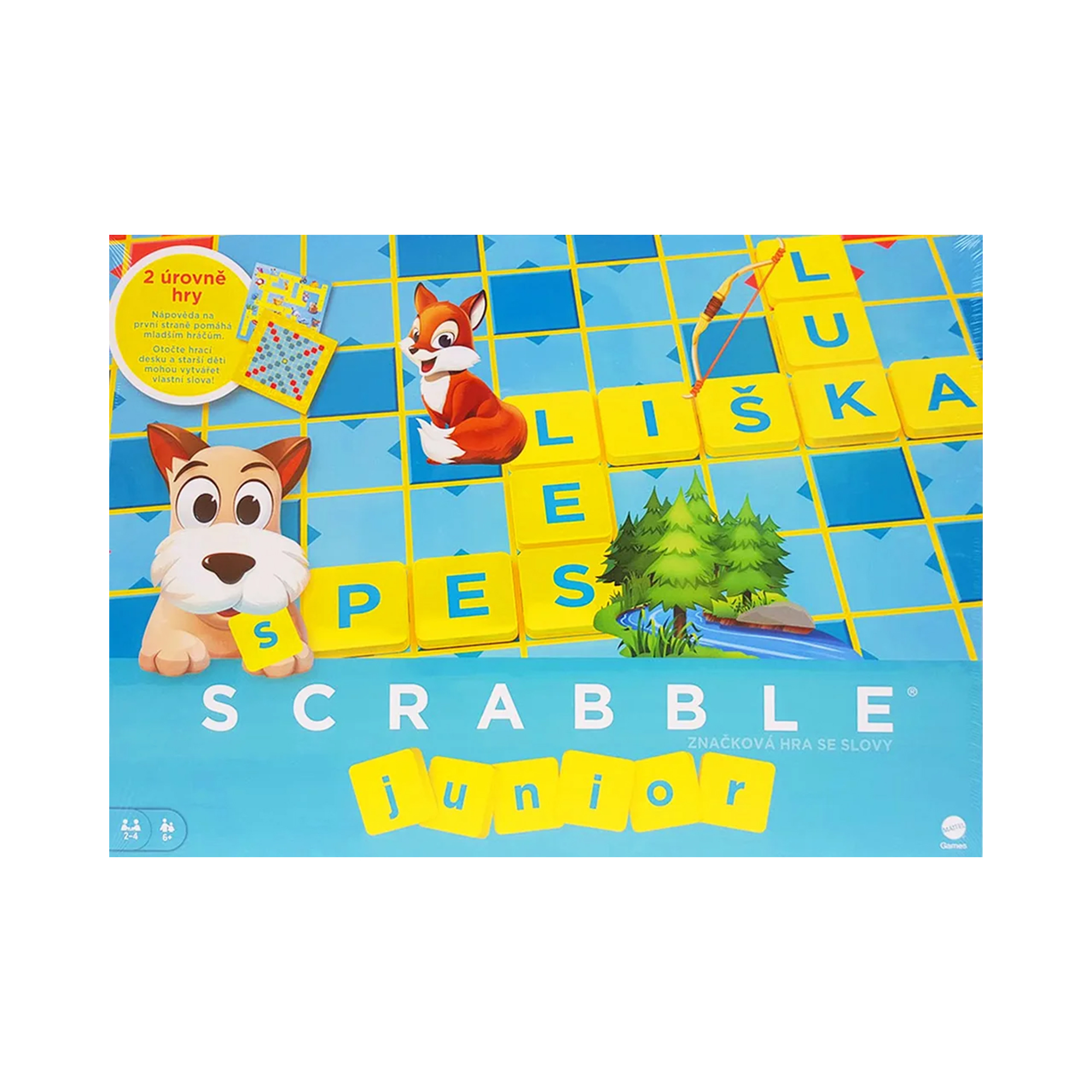 Scrabble Junior CZ Mattel Mattel