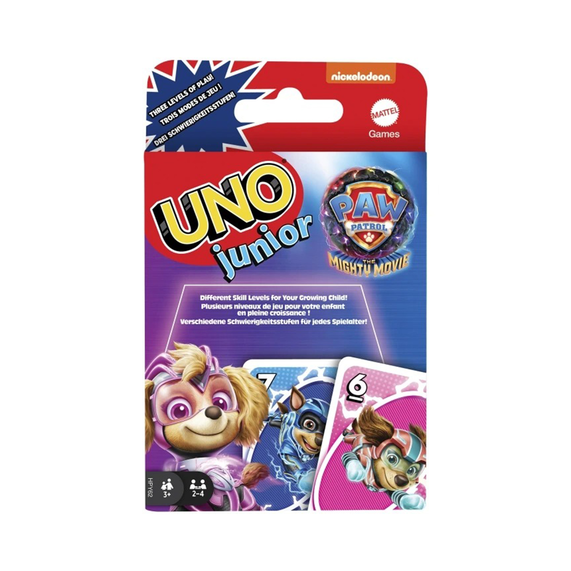 UNO Junior Tlapková Patrola film Mattel Mattel