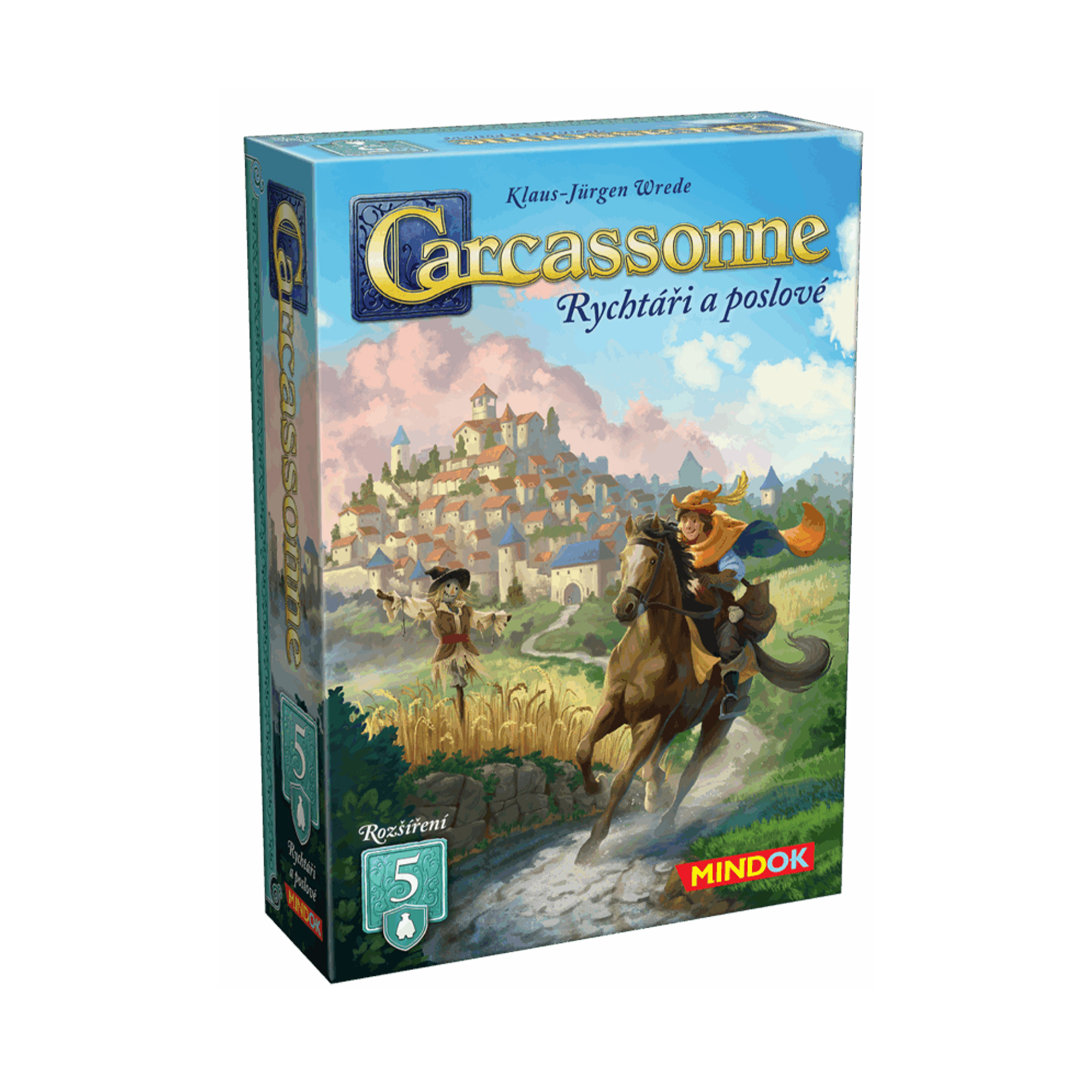 Carcassonne rozšíření 5: Rychtáři a poslové (2025) Mindok Mindok