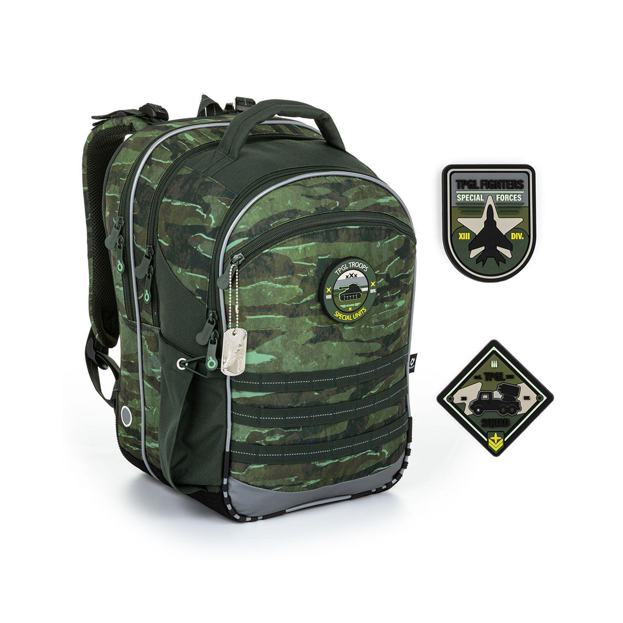 Školní batoh COCO - Maskáčový vzor Topgal Topgal