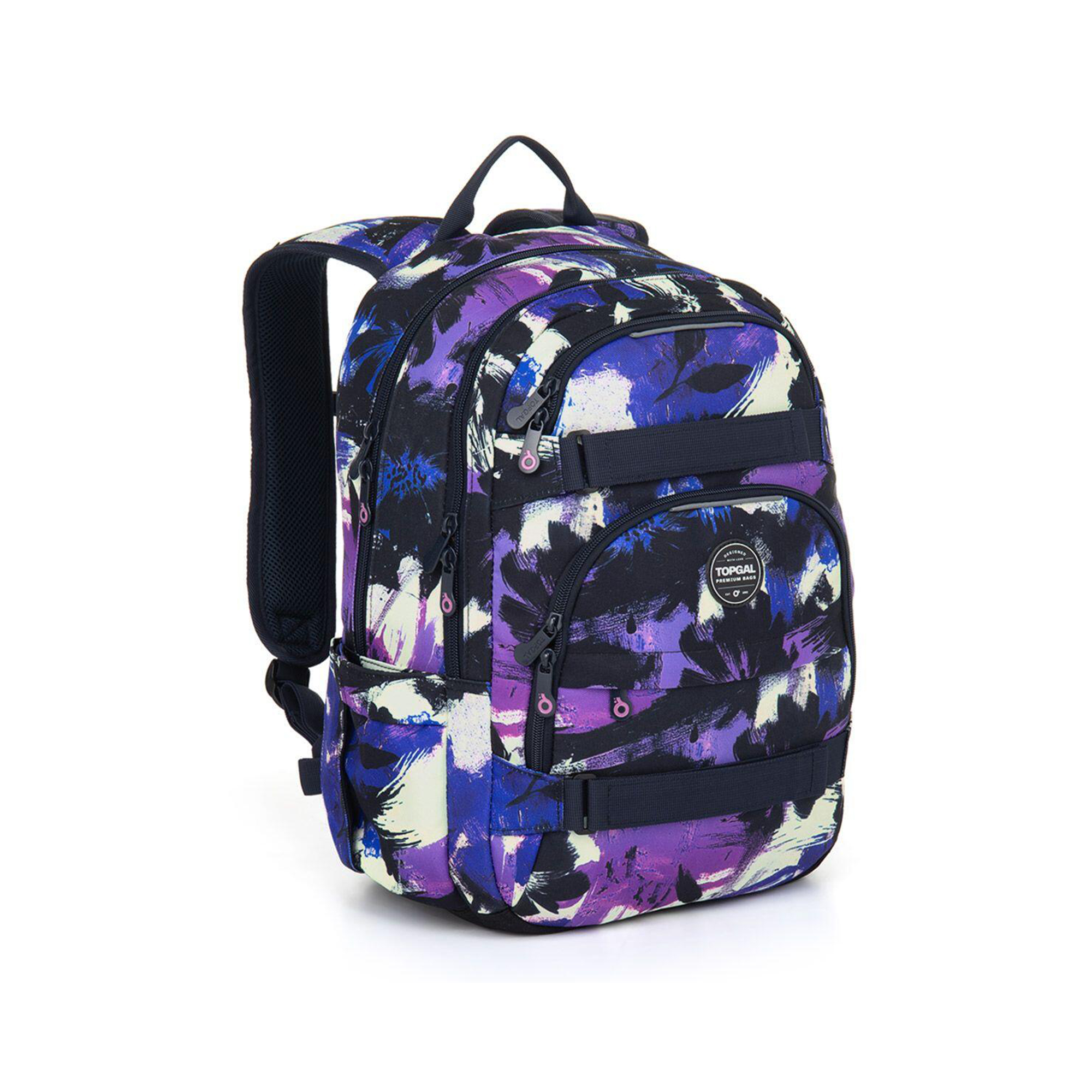 Strakatý školní batoh VIKI Topgal Topgal