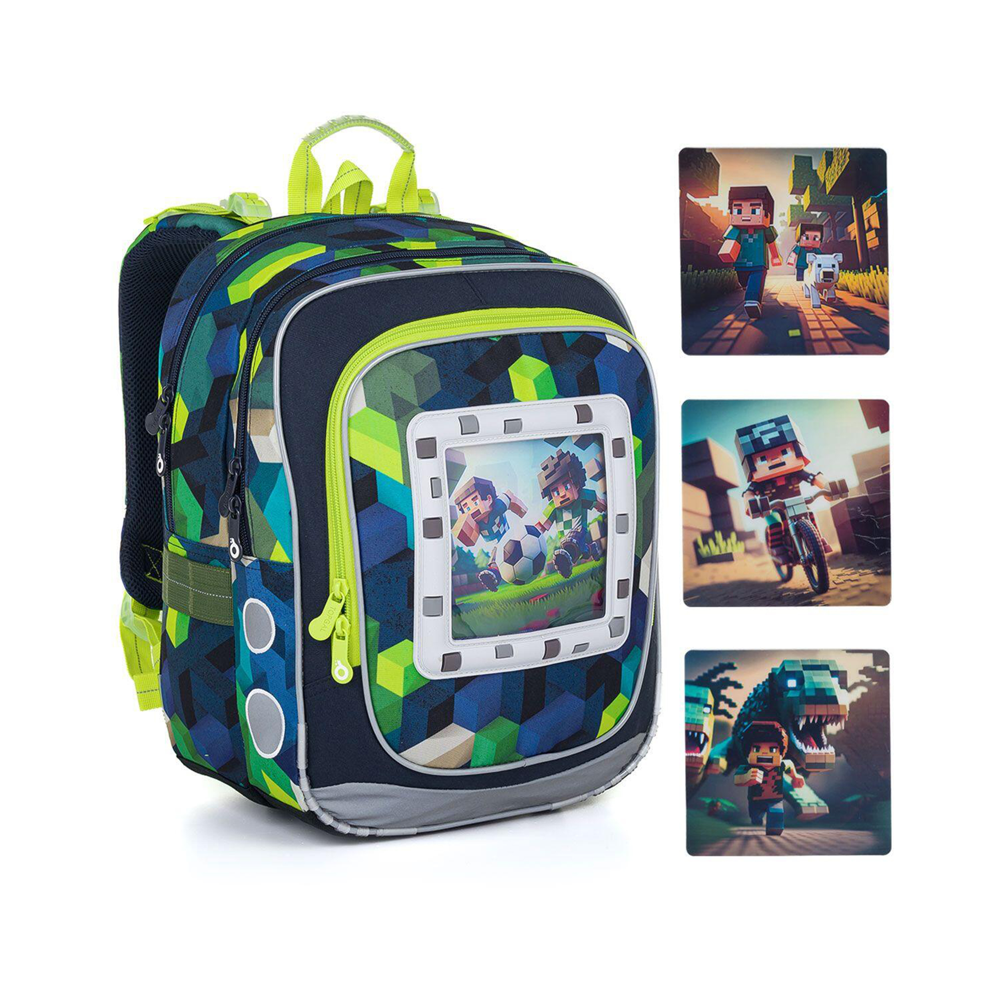 Školní batoh ENDY - PixelArt World Topgal Topgal