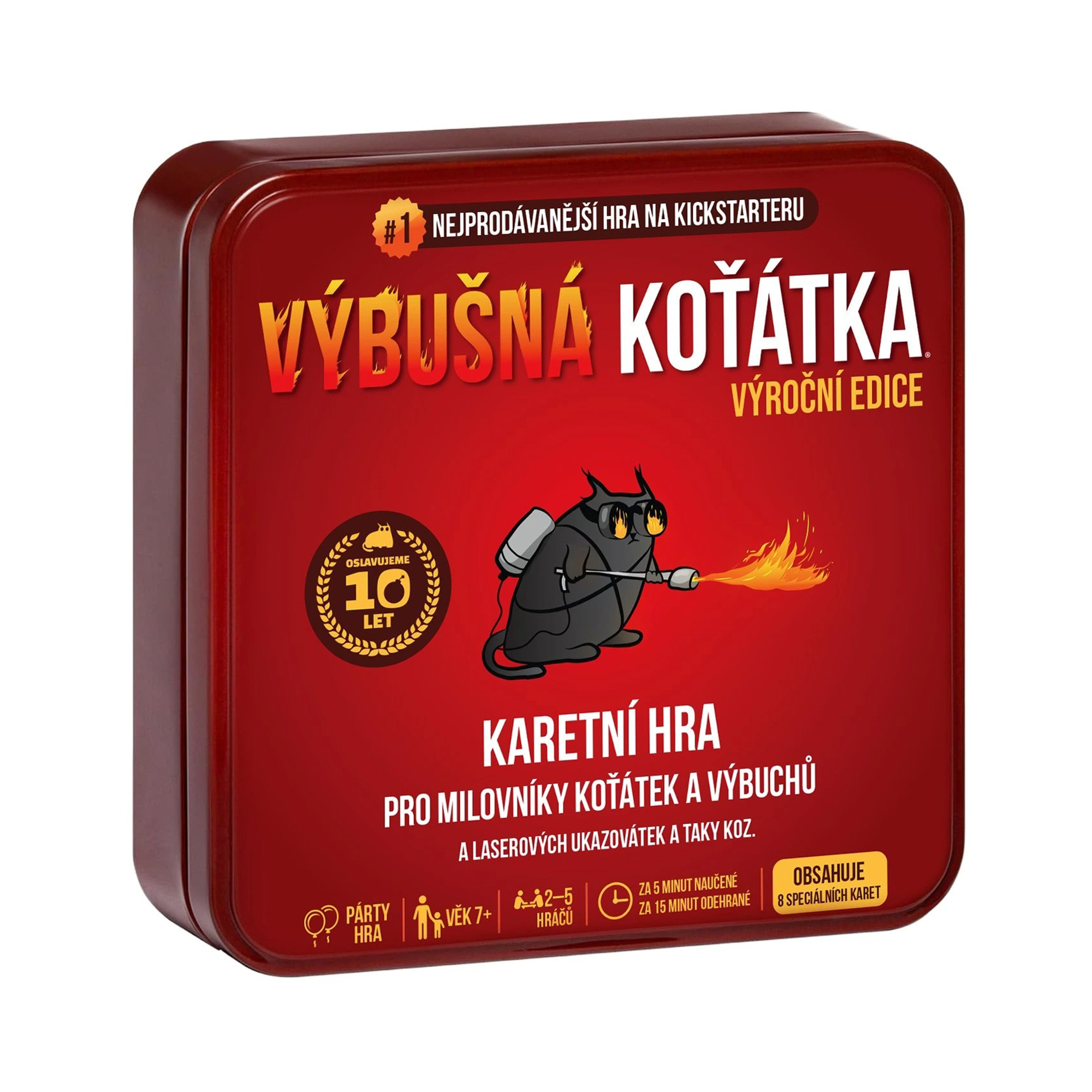 Výbušná koťátka: Výroční edice Asmodee Blackfire Asmodee Blackfire