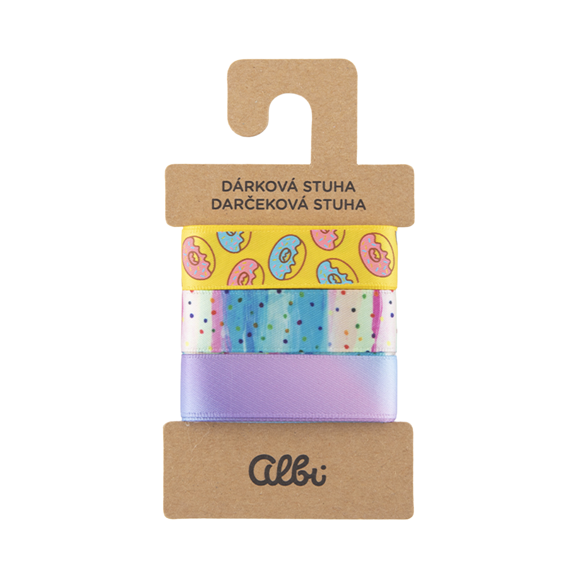 Set látkových stuh - Pro dívky (donuty) Albi Albi