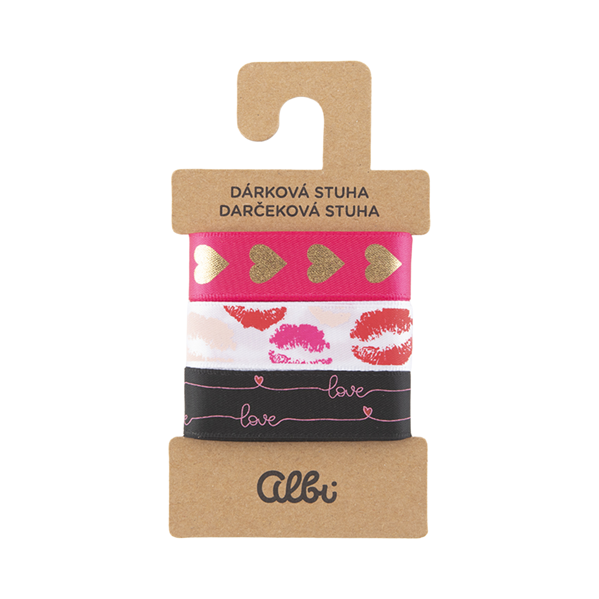 Set látkových stuh - Láska Albi Albi