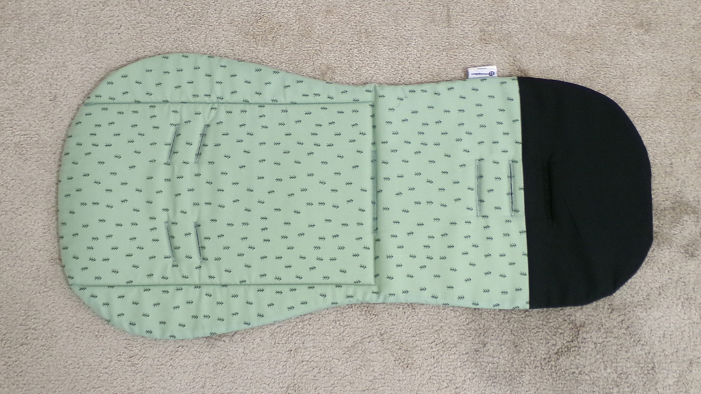 PETITE&MARS Vložka do kočárku Foamy Green Trees Petite&Mars