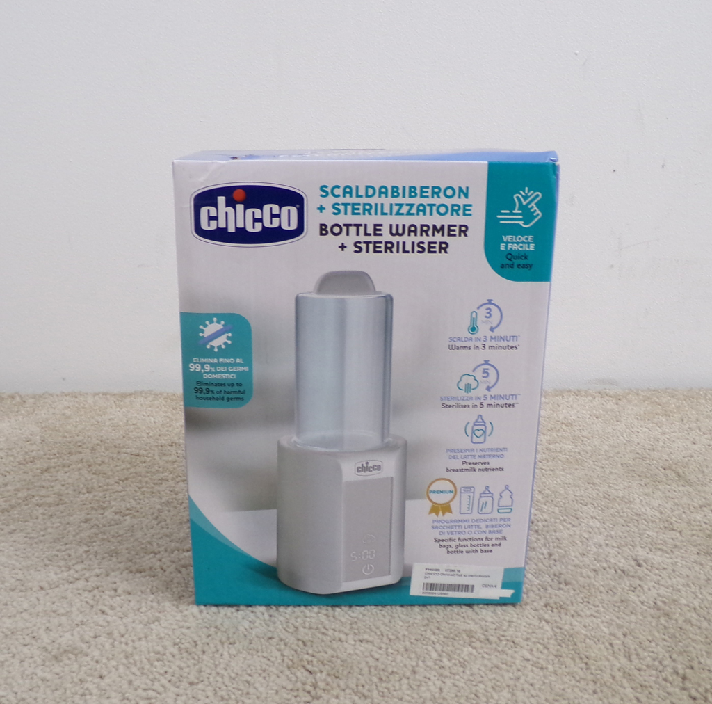 CHICCO Ohřívač lahví se sterilizátorem 2v1 Chicco