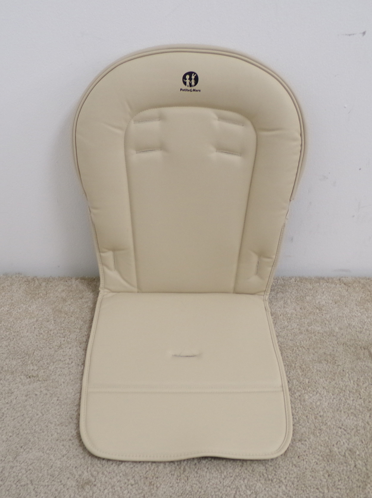 PETITE&MARS Potah sedáku a podnos k dětské židličke Gusto Jasmine Honey Petite&Mars