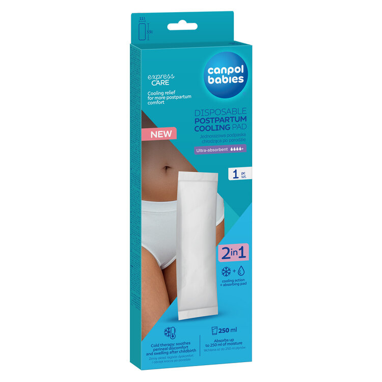 CANPOL BABIES Vložka jednorázová poporodní chladicí 1 ks Canpol Babies