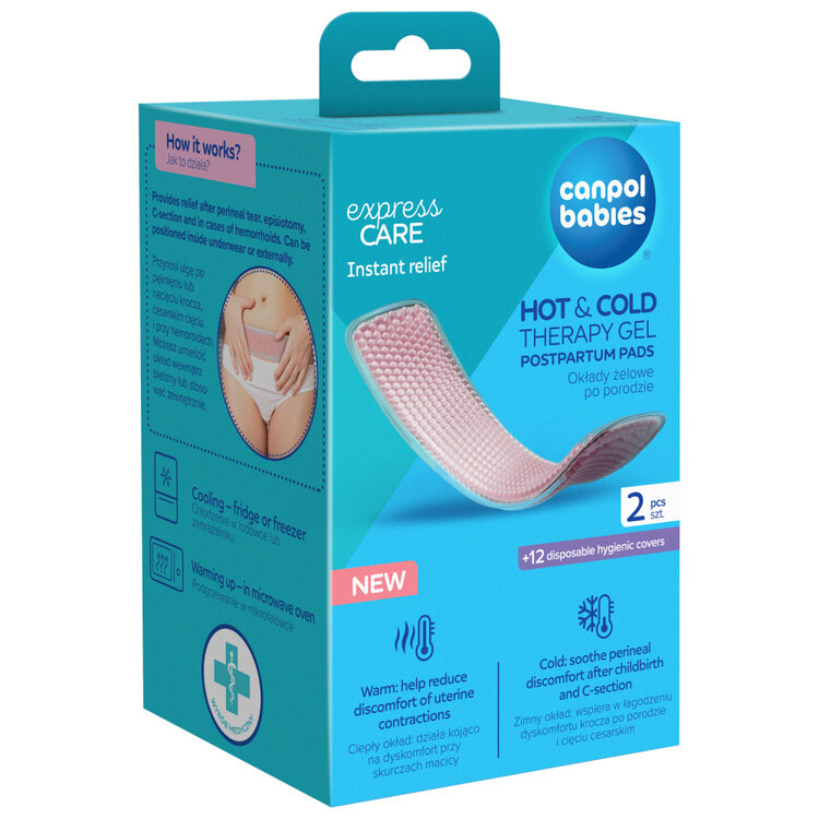 CANPOL BABIES Vložky poporodní gelové Hot&Cold 2ks Canpol Babies