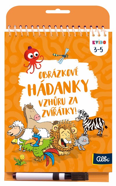 Obrázkové hádanky - Vzhůru za zvířátky Albi Albi