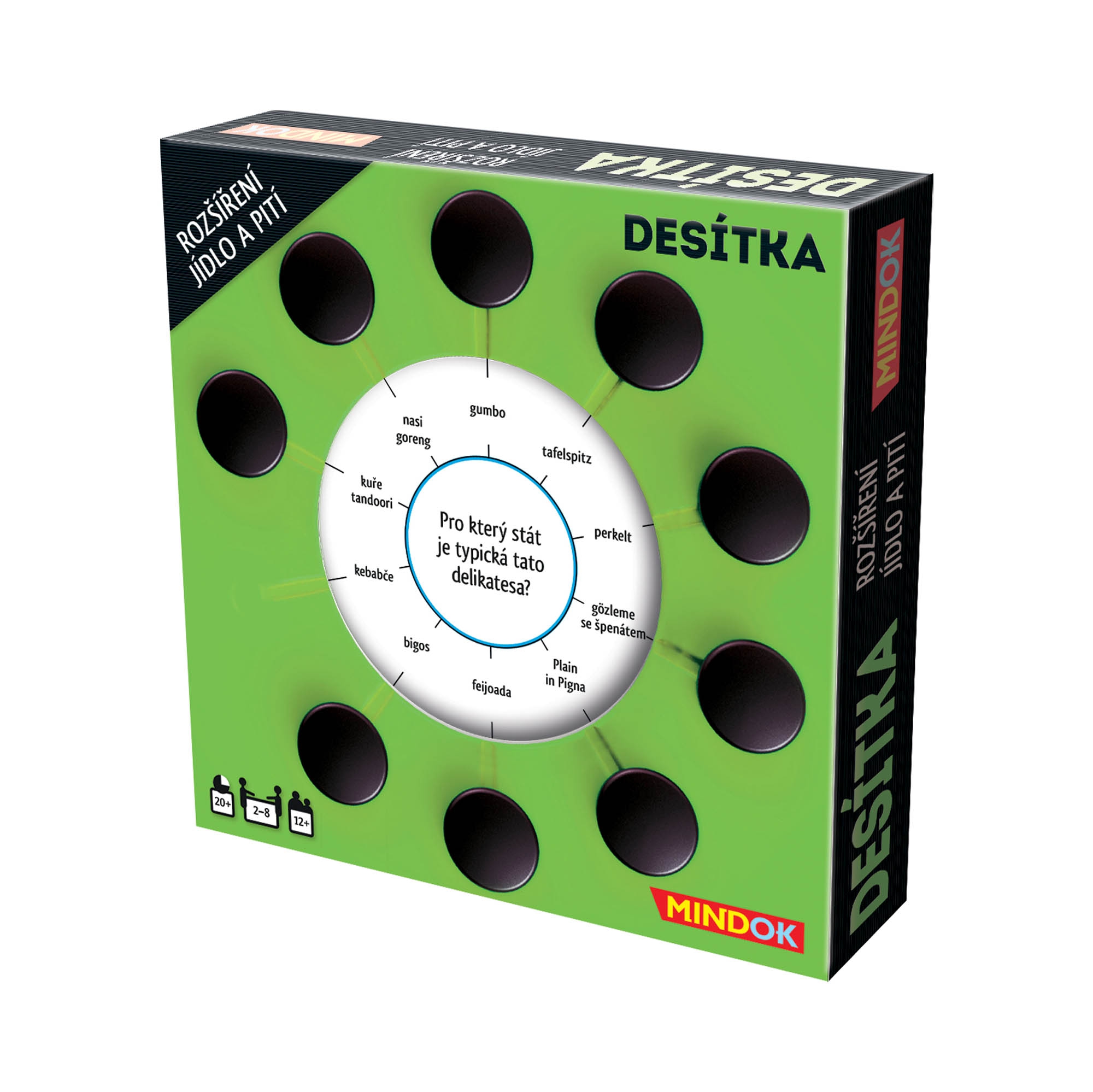 Desítka - Rozšíření Jídlo a pití Mindok Mindok