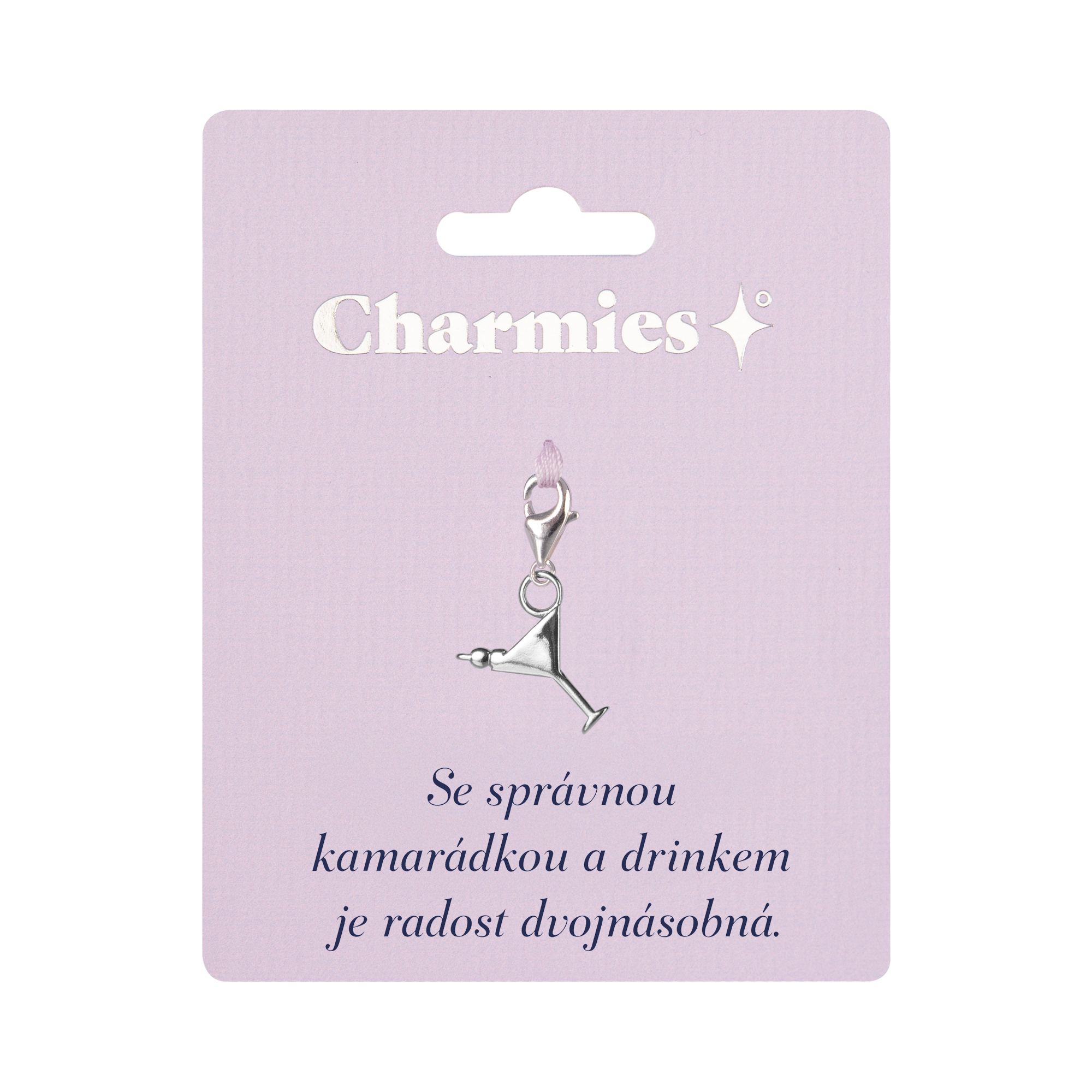 Stříbrný přívěsek drinku - Kamarádka Albi Albi