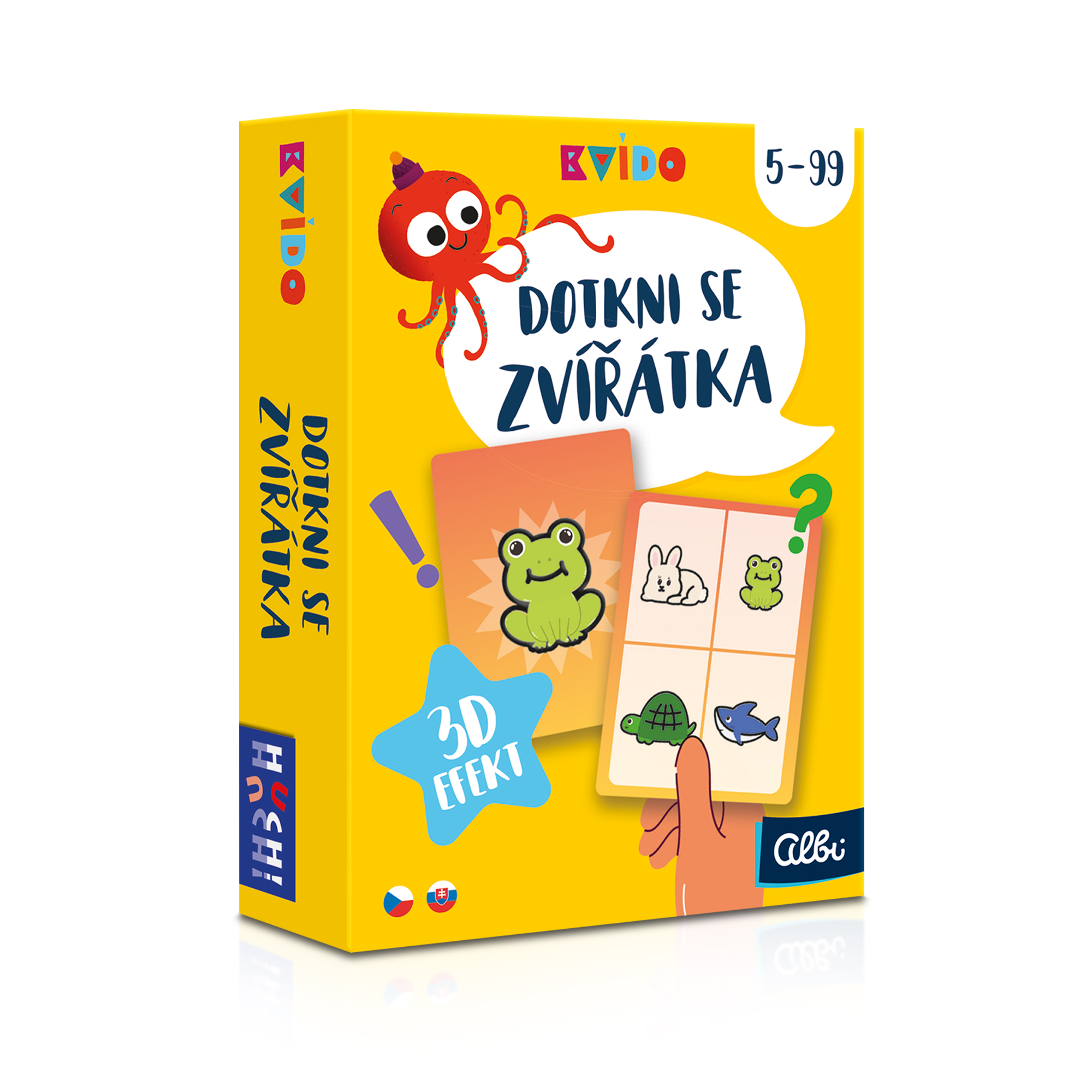 Dotkni se zvířátka - Kvído Albi Albi