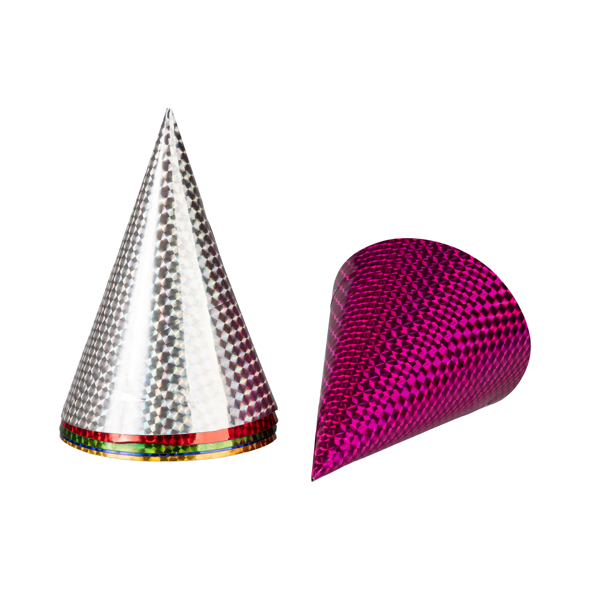 Čepičky holografické multicolor 6 ks Albi Albi