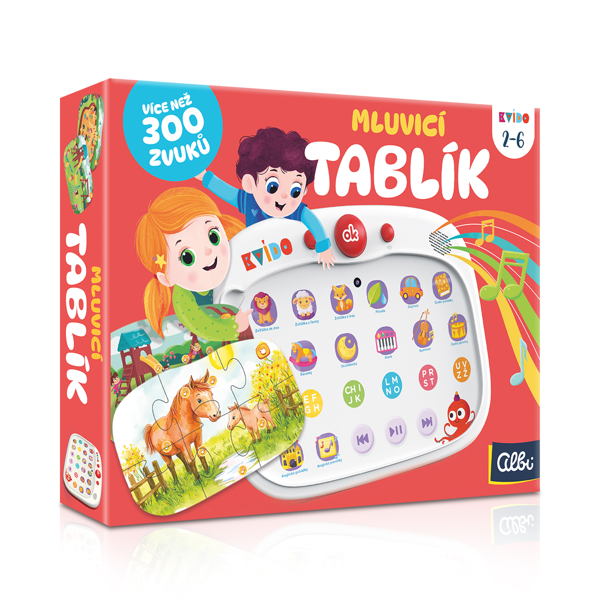 Mluvicí tablík - Kvído Albi Albi