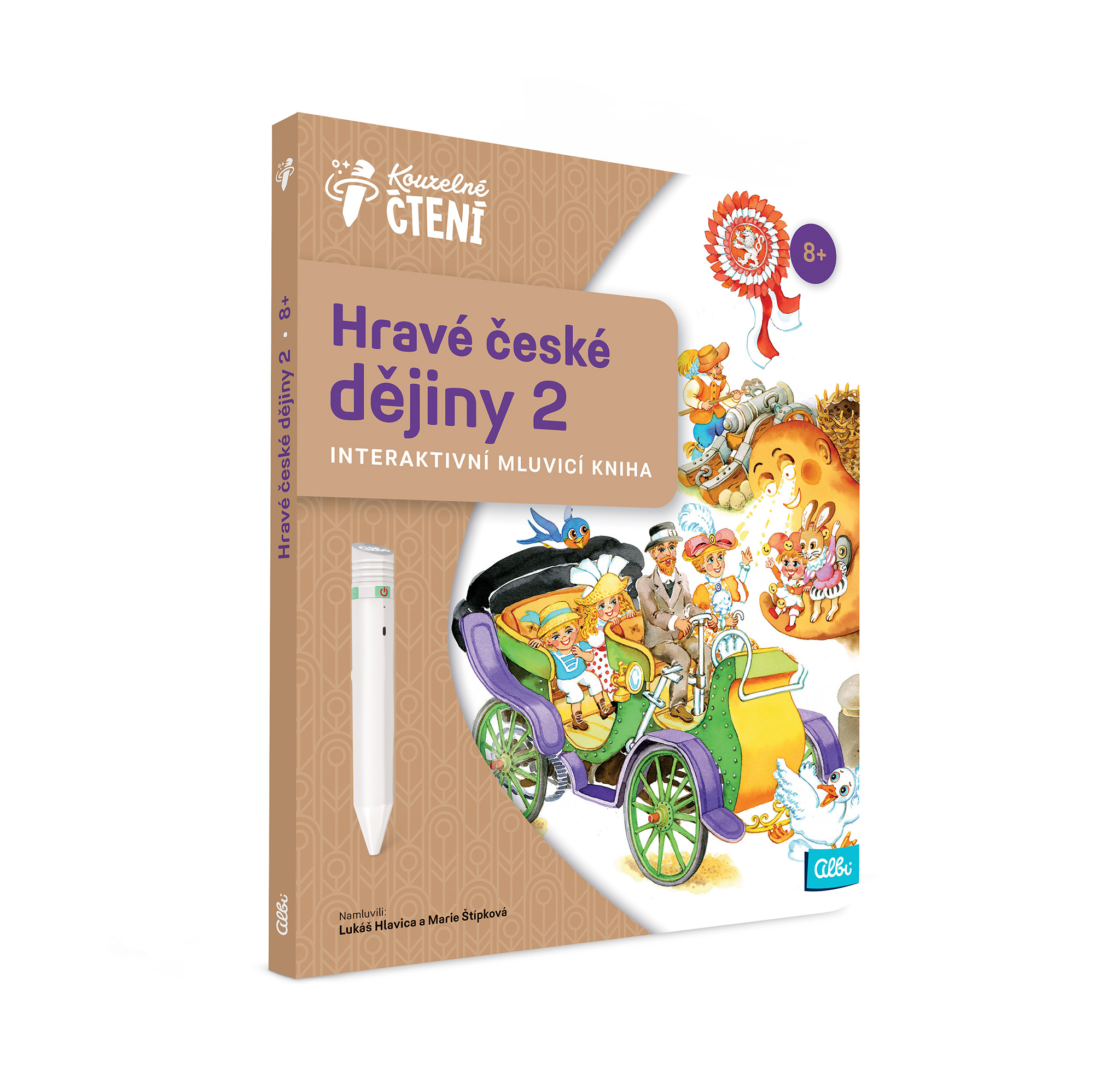 Kniha Hravé české dějiny 2 Albi Albi