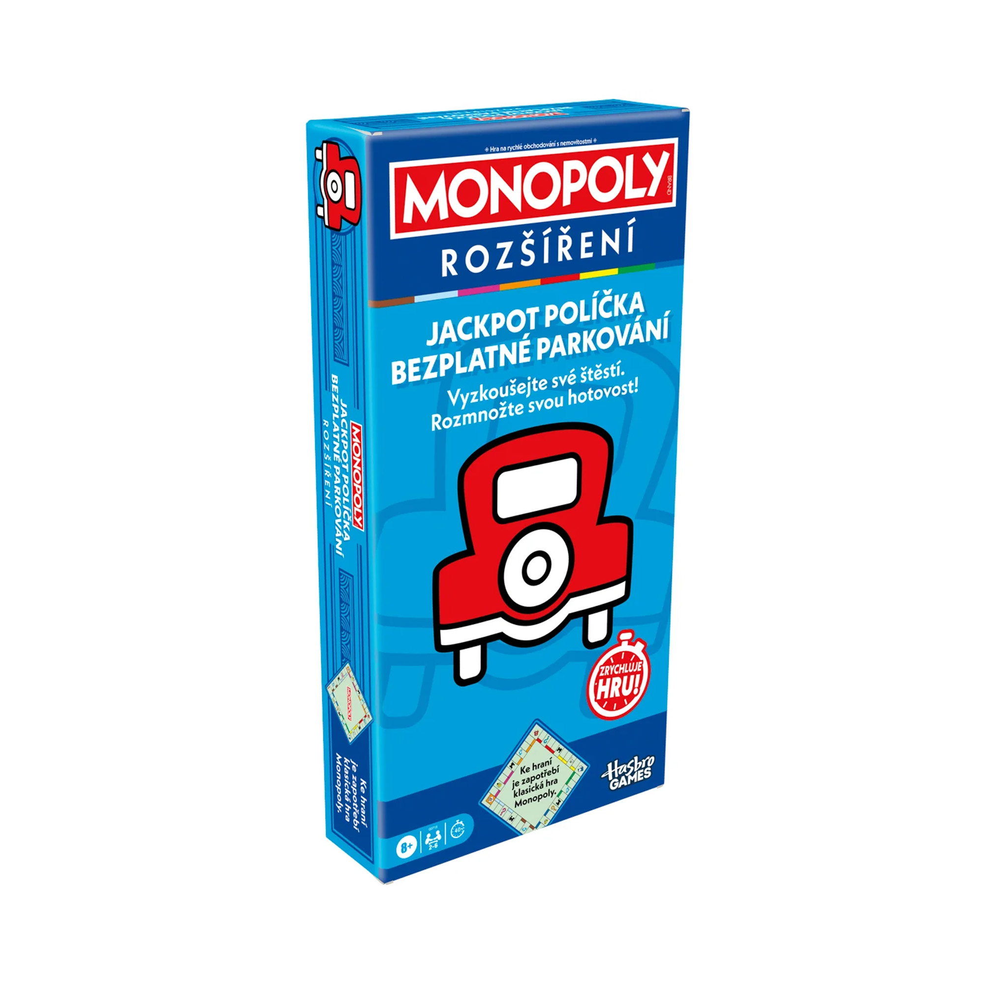 Rozšíření Monopoly - Jackpot: Bezplatné parkování Hasbro Hasbro