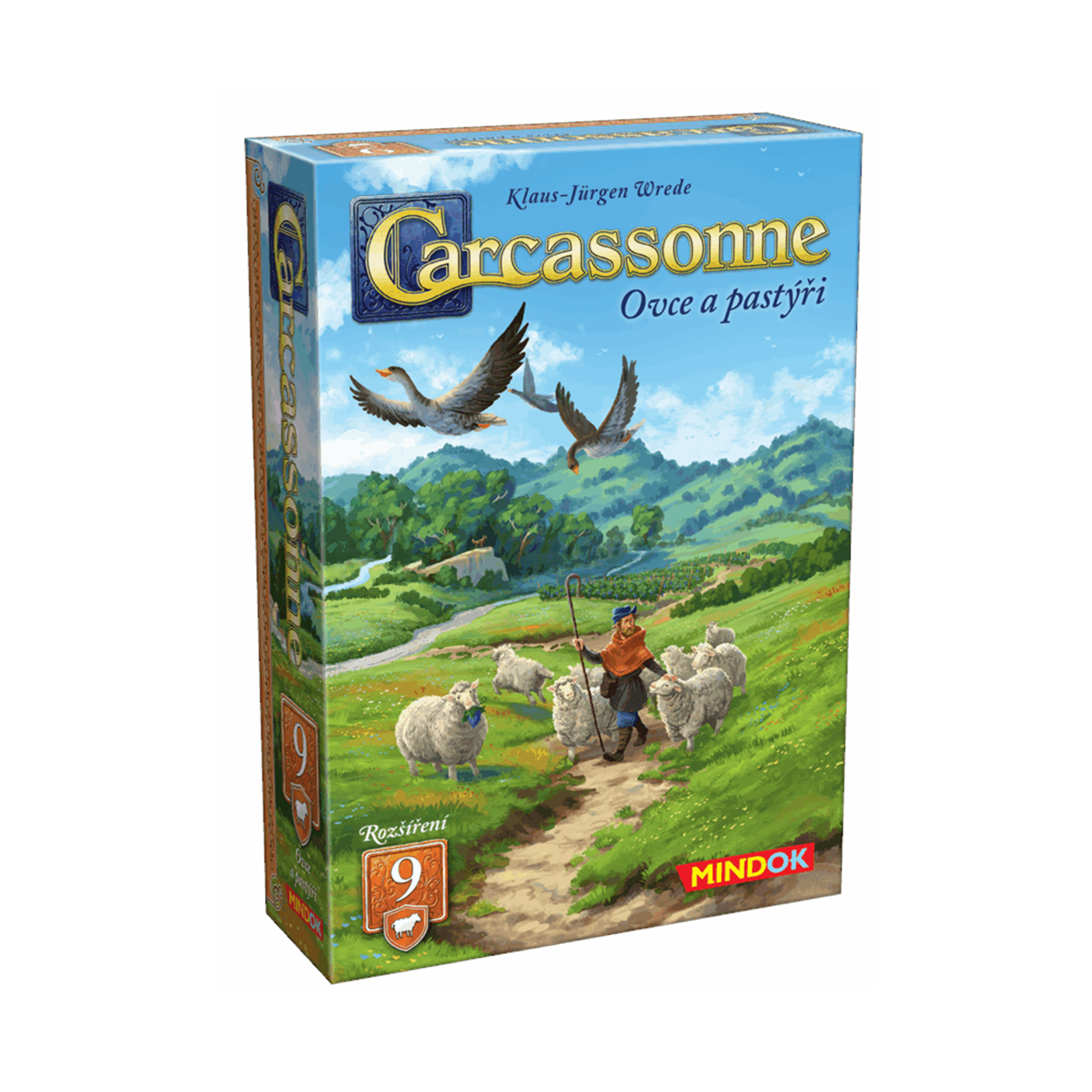 Carcassonne rozšíření 9: Ovce a pastýři (2025) Mindok Mindok