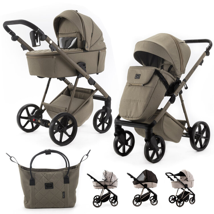 ADAMEX Kočárek kombinovaný Delta Natura Taupe Adamex