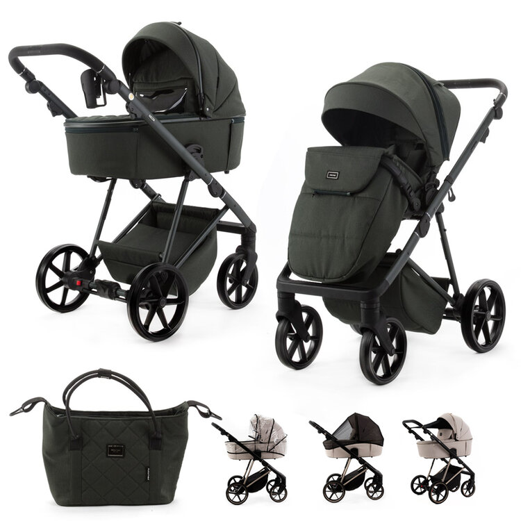 ADAMEX Kočárek kombinovaný Delta Natura Forest Adamex